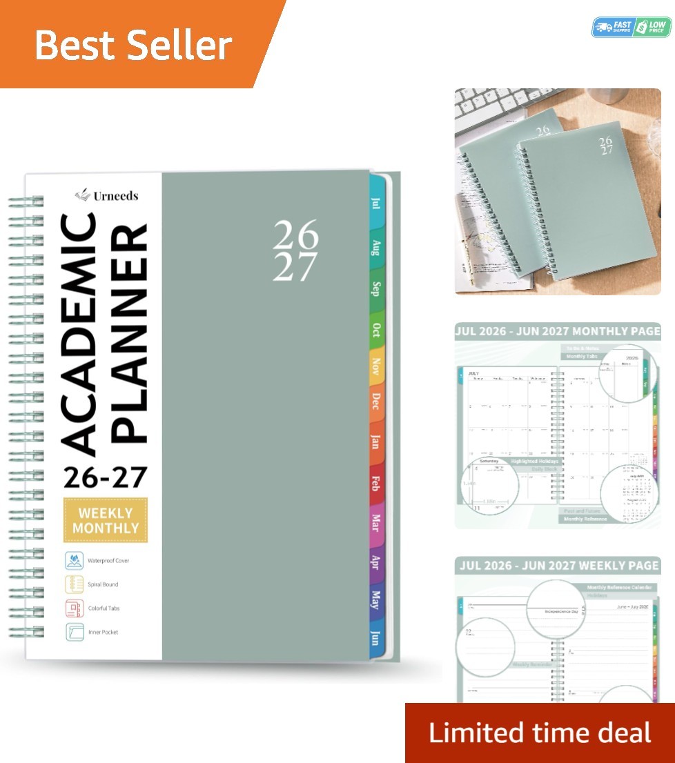 Planner 2026-2027 – 2026-2027 Planner Weekly and Monthly from Jul. 2026 – Jun. 2