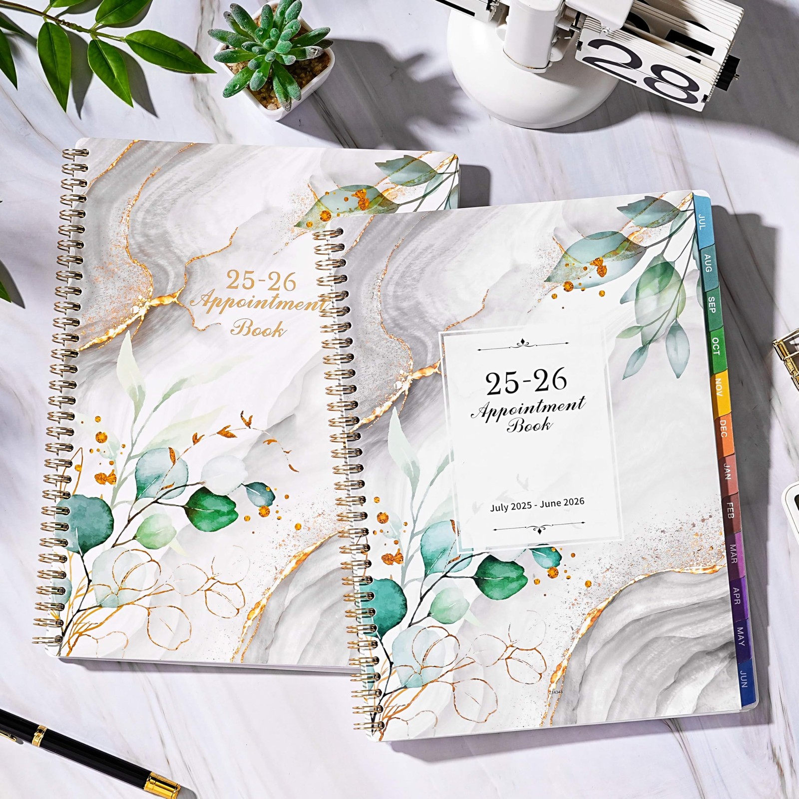 Appointment Book 2025-2026 – Daily Planner 2025-2026, 8.5” X 11”, Weekly Appoi