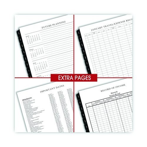 AT-A-GLANCE Weekly/Monthly Planner Refill, 8.75×6.88, 12-Month (Jan-Dec): 2026