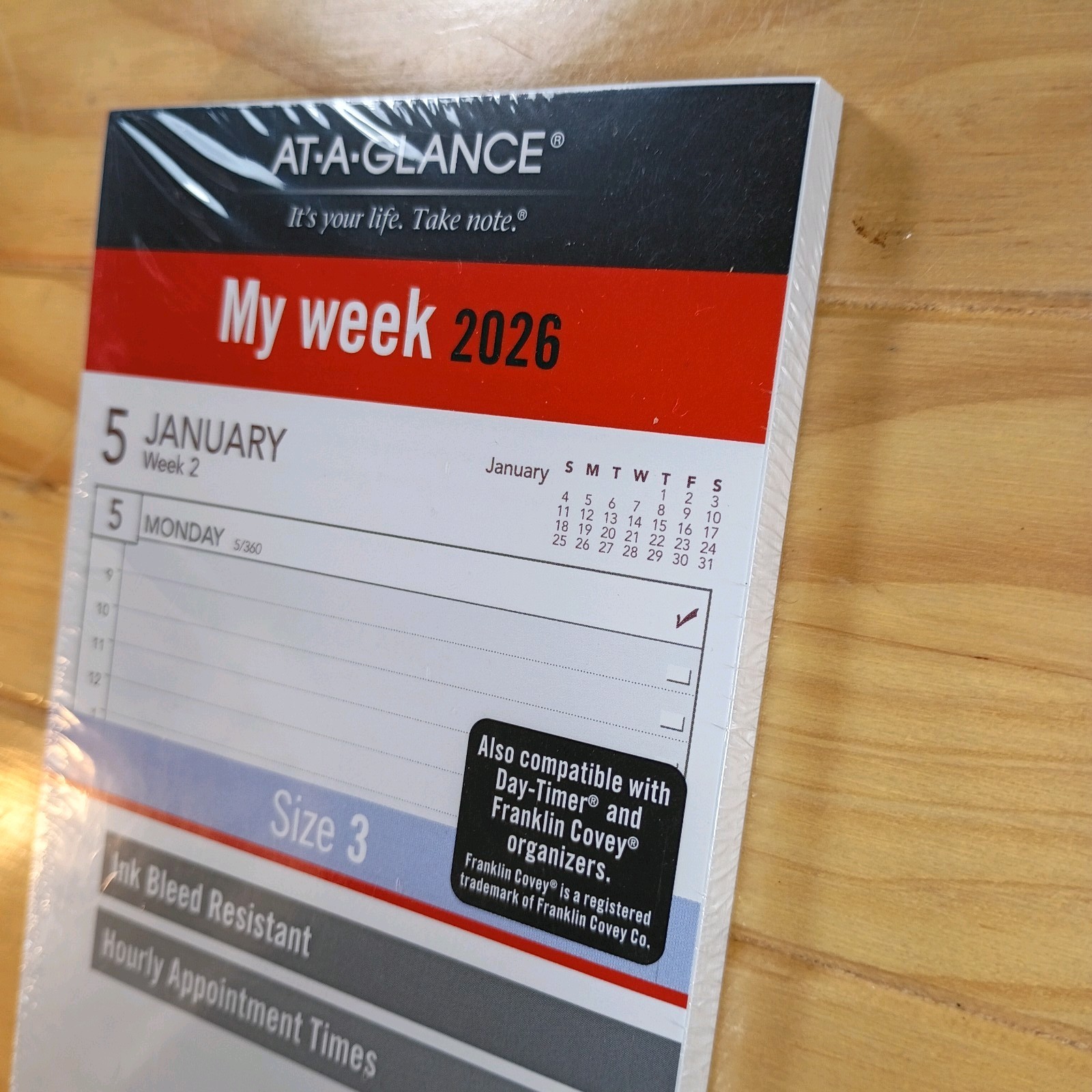 AT-A-GLANCE My Week 2026 Size 3 Item # 063-285Y New