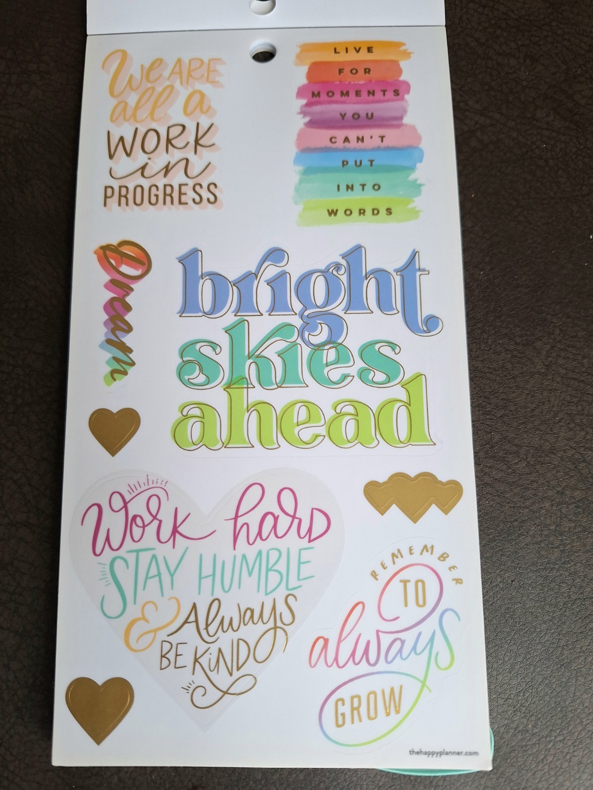 Happy Planner Value Pack Planner Stickers Color Story 625 Pcs