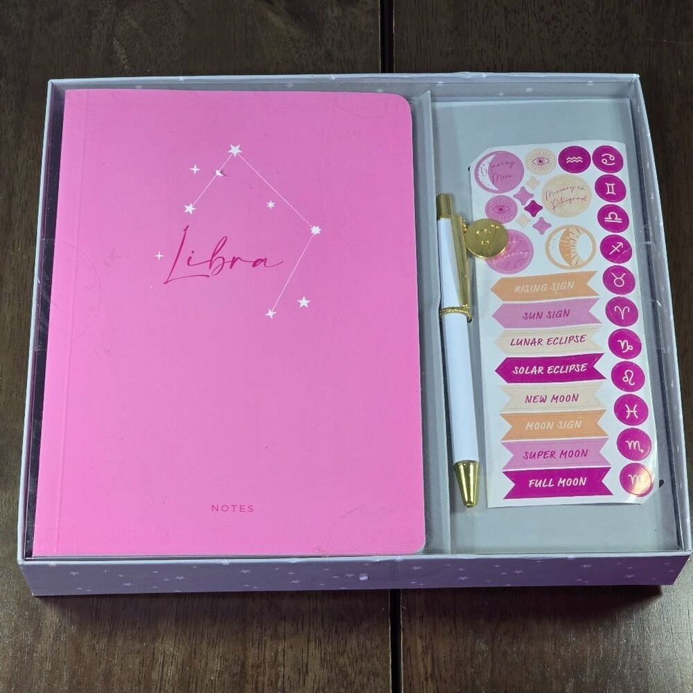 Gartner Studios Libra Astrology Casebound Flex Journal Set, 5.75×8.125, 96 Sheet