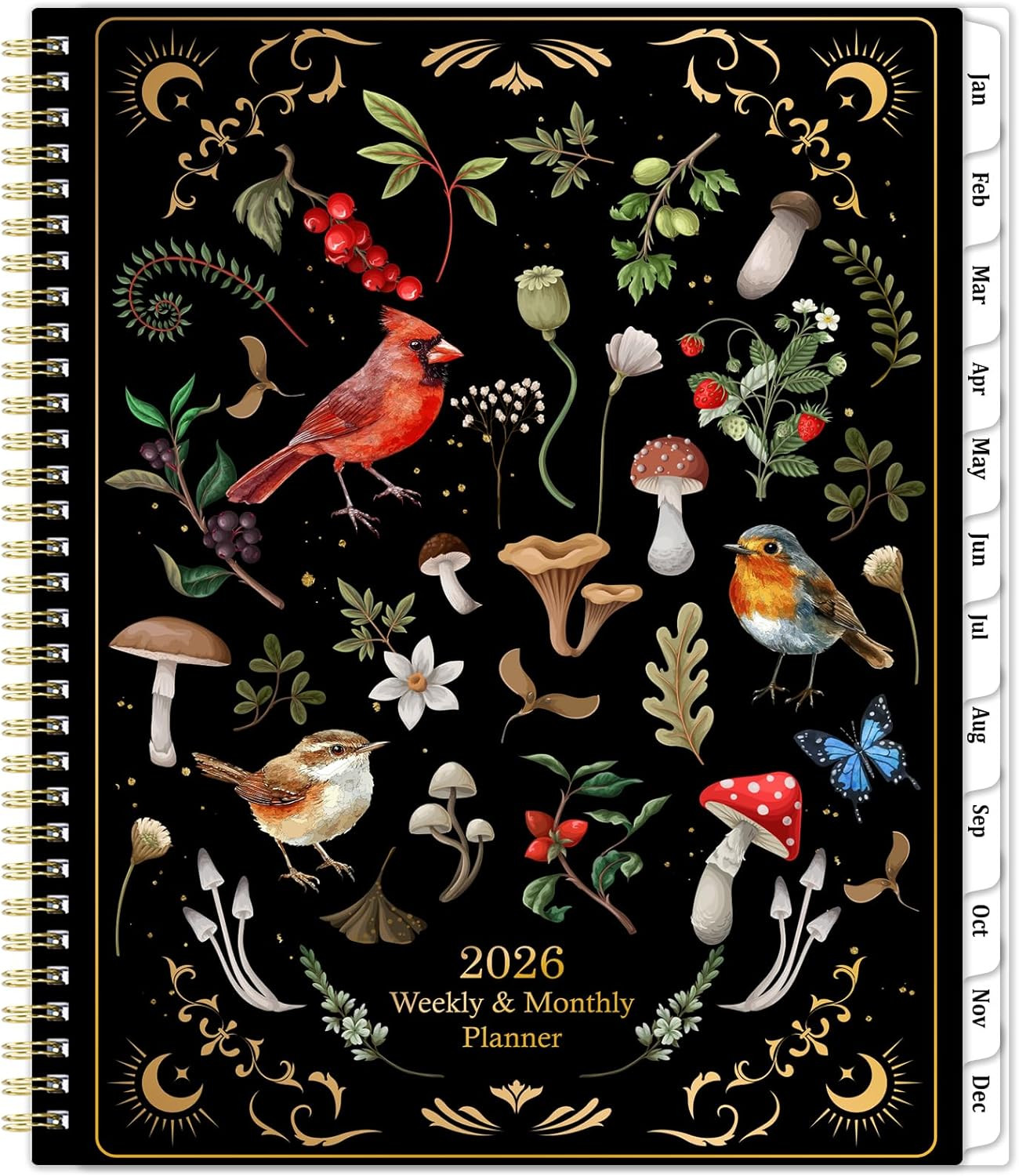 2026 Planner – Planner 2026, 9″ x 11″, Jan 2026 – Dec 2026, 2026 Weekly Monthly
