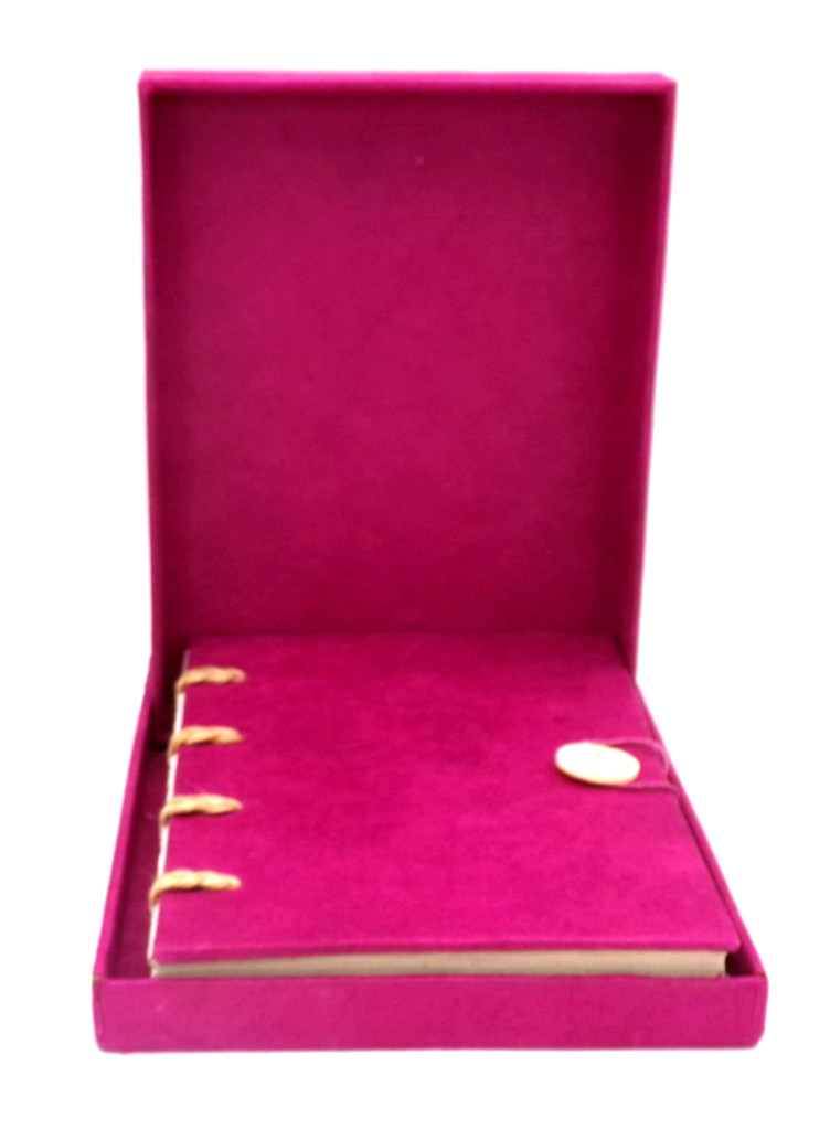 Papyrus Handmade Nepal Lokta Paper Journal Notebook NEW Boxed Gift