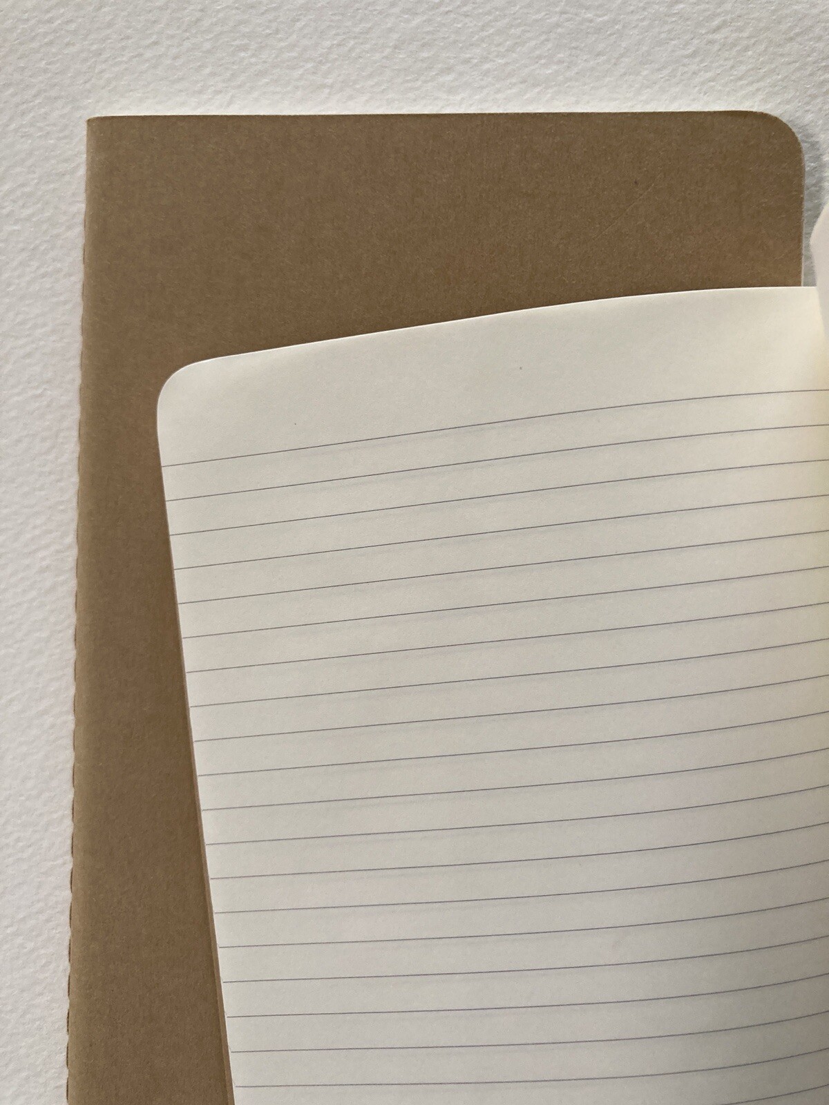 MOLESKINE Set of 2 Cahier Kraft Brown, Large, Lined