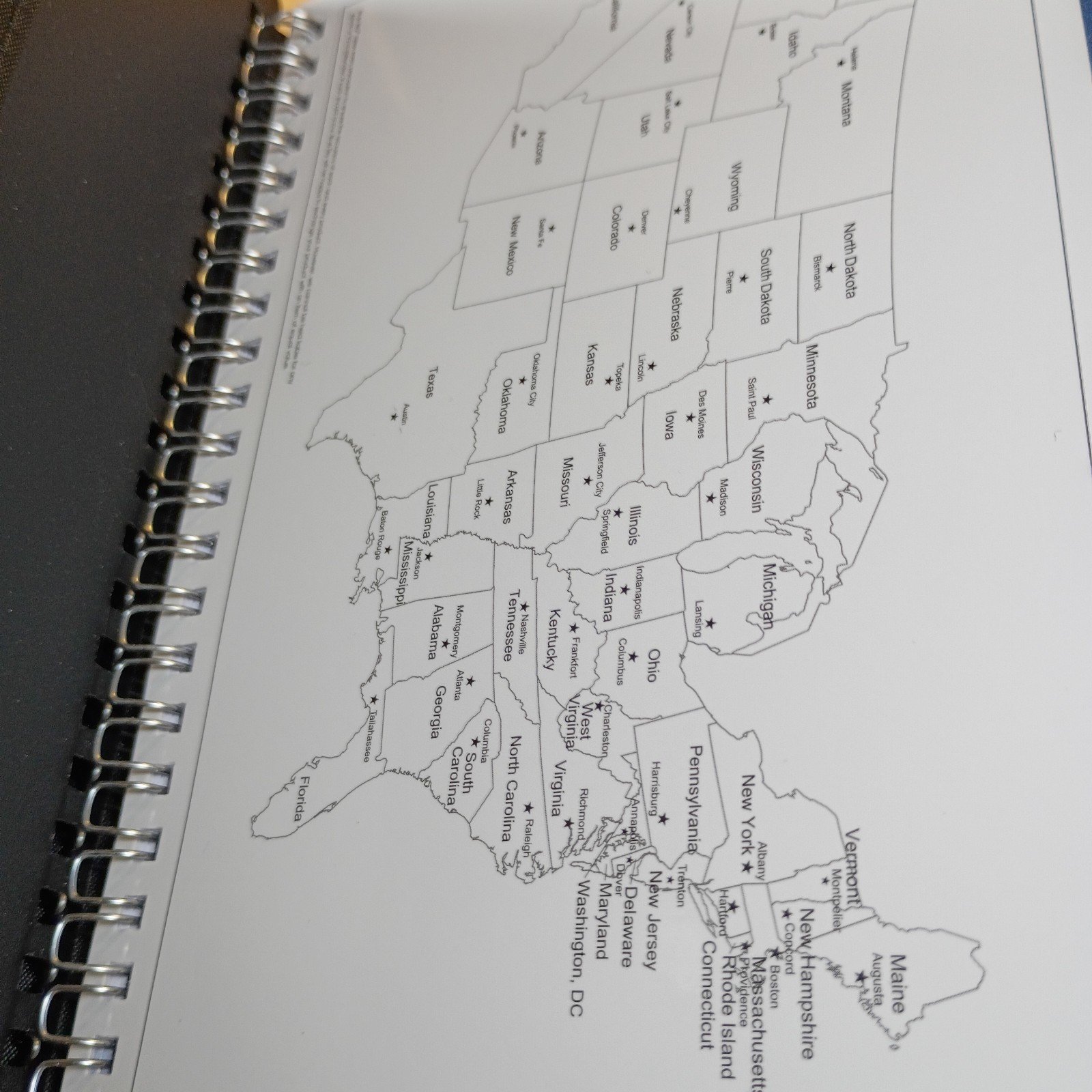 Blue Sky Refillable Planning Calendar 2026 Tabbed New .