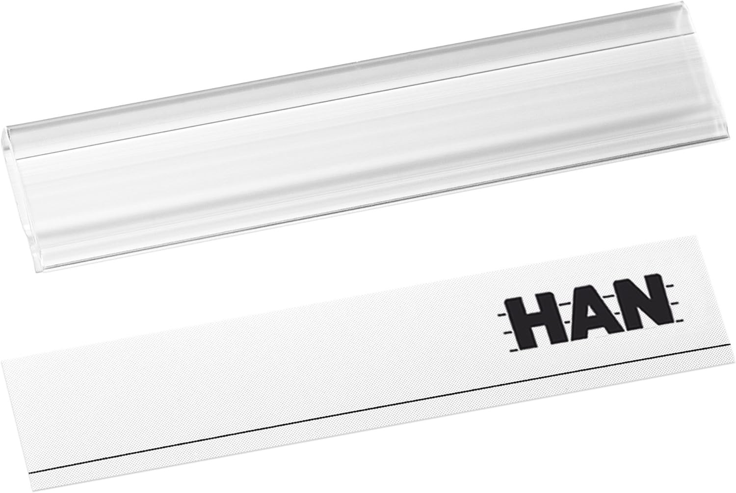 HAN 1021, Labelling clip for professionally labelling letter trays, drawer sets