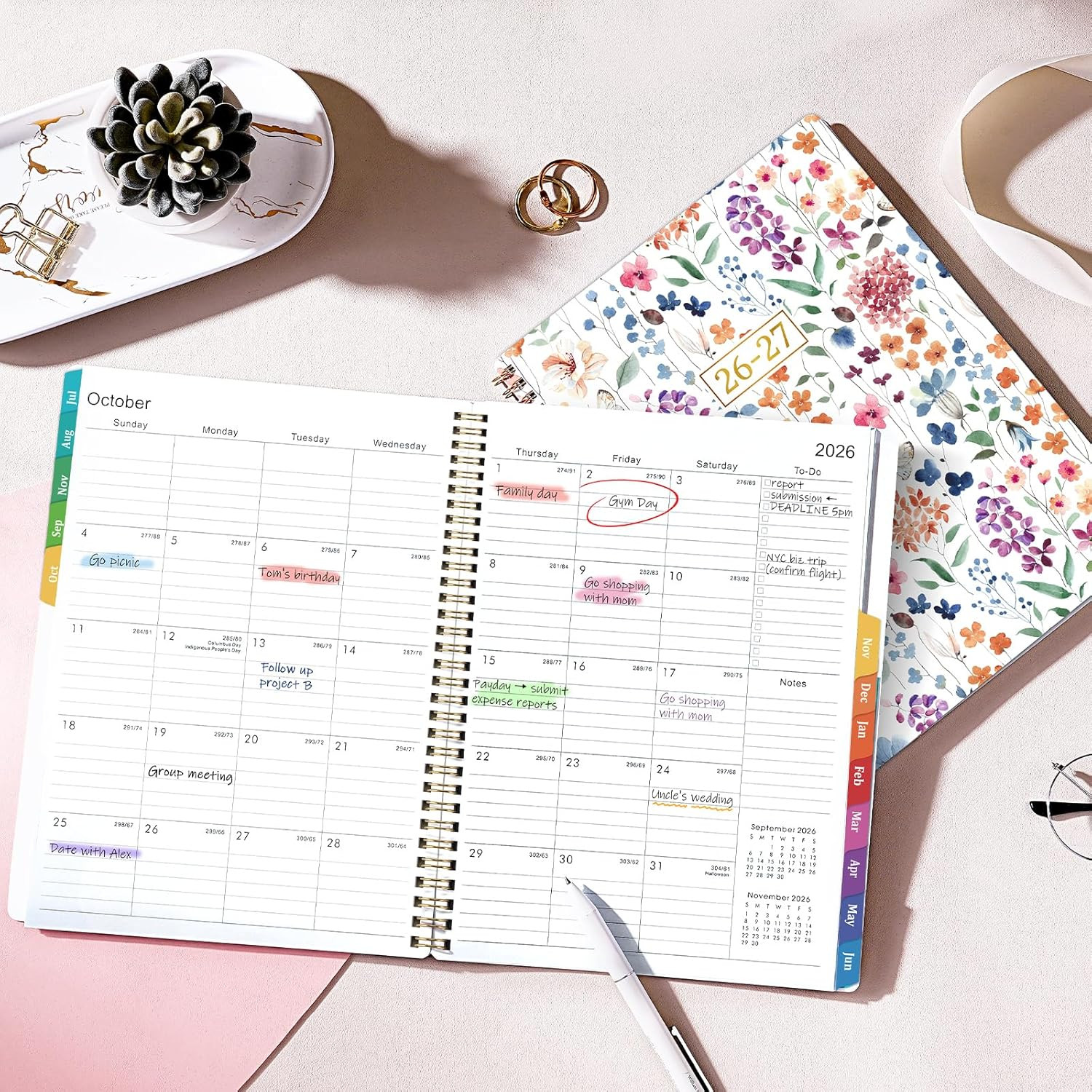 Planner 2026-2027 – Academic Planner 2026-2027, July 2026 – June 2027, 11” X 8.5