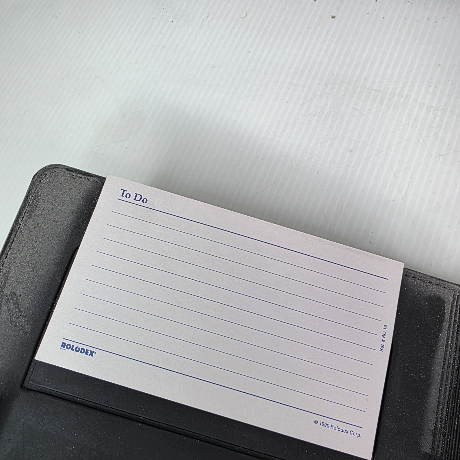 Vintage Rolodex Personal Organizer 8.5×6.5 Faux Leather 6 Ring Burgundy Snap