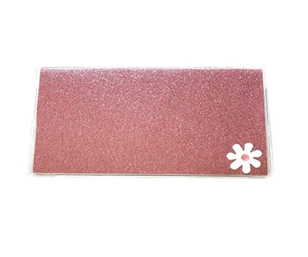 Color Choice * White Flower * 2 Year Pocket Calendar Planner 2025-2026 w Notepad