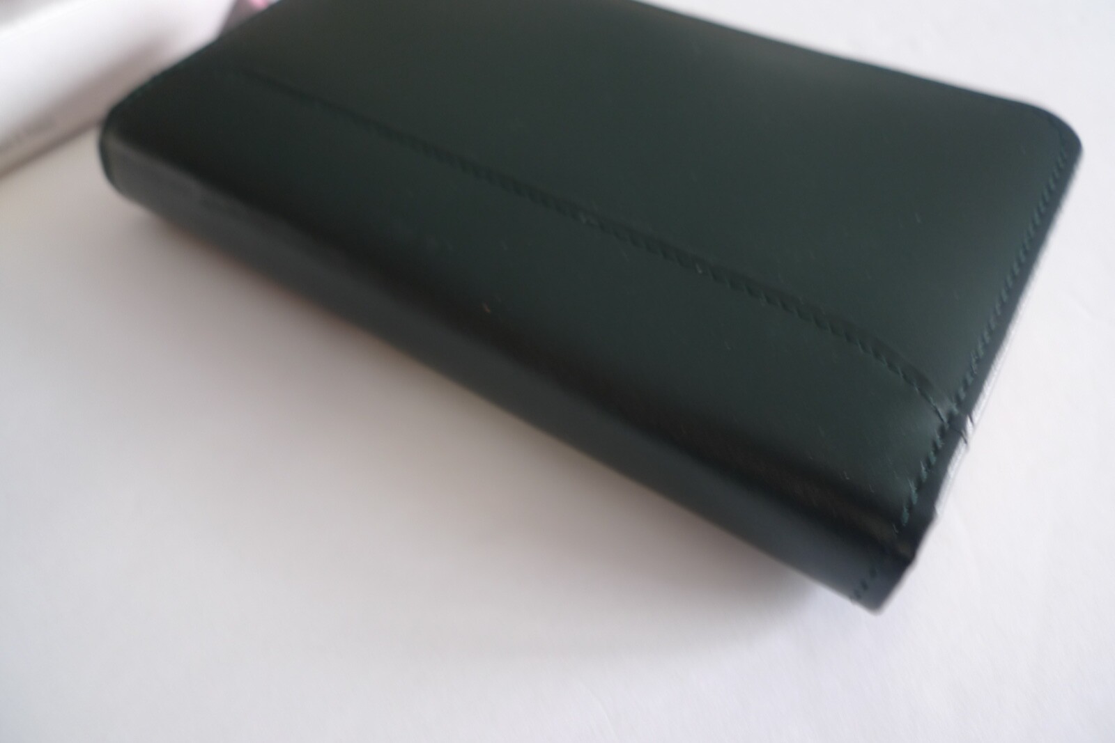LODIS- LEATHER POCKET AGENDA- NEW OLD 1996 STOCK- IN PACKAGE-GREEN LEATHER