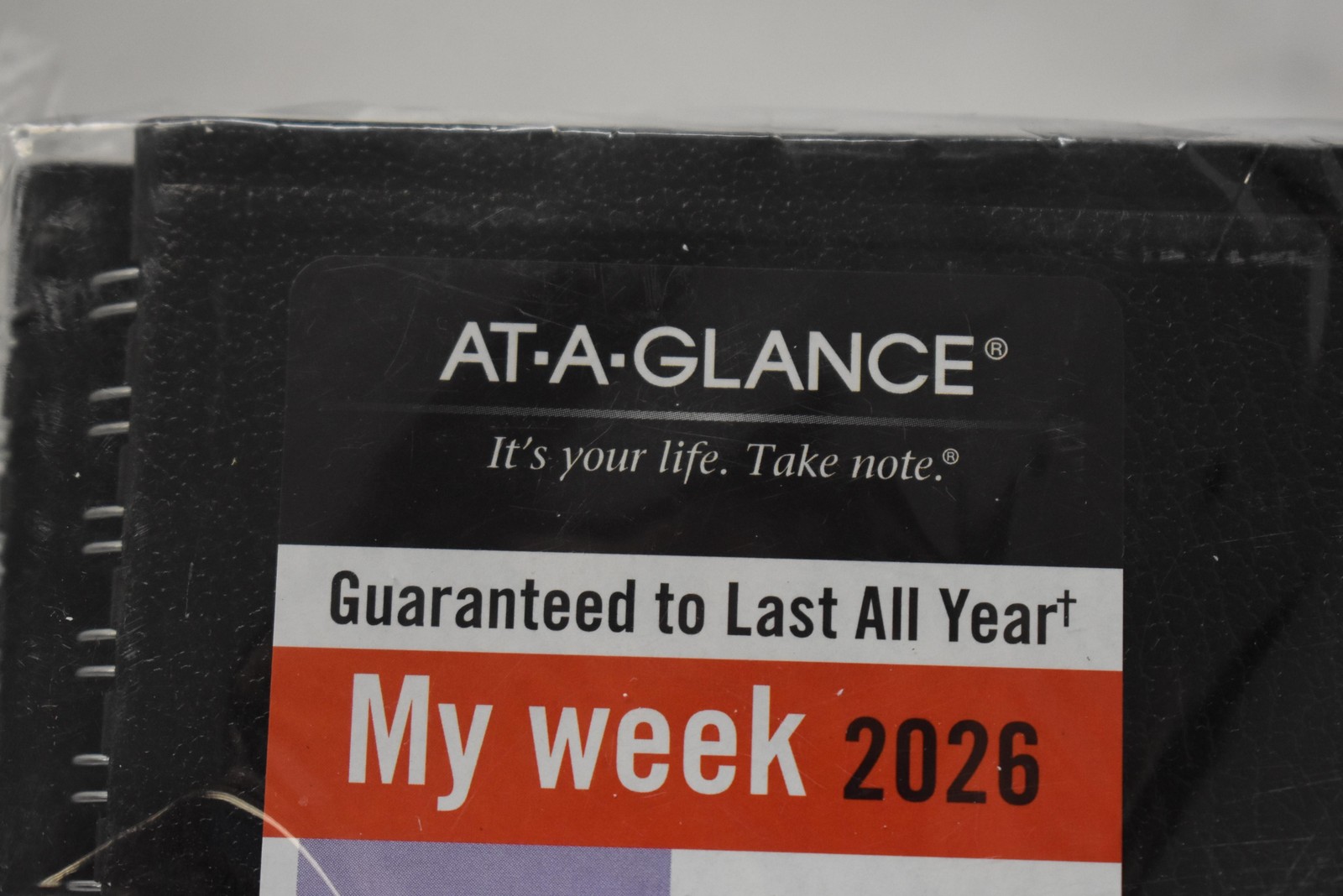 AT-A-GLANCE My Week 2026 Weekly Planner G200-00 Black Medium Lot Of 3 DayMinder