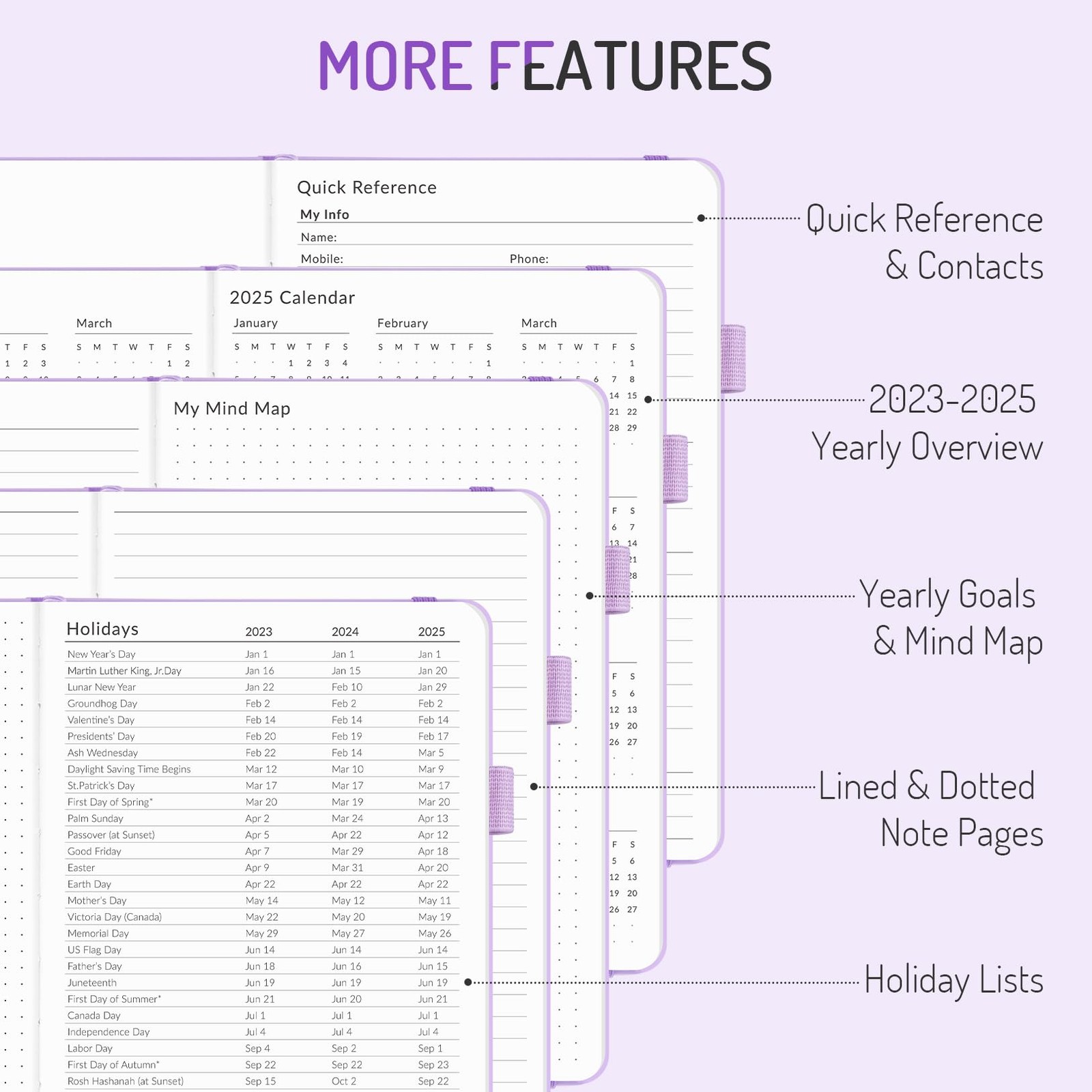 Undated Weekly Planner for 2026, Simplified Weekly & Monthly Calendar Planner…