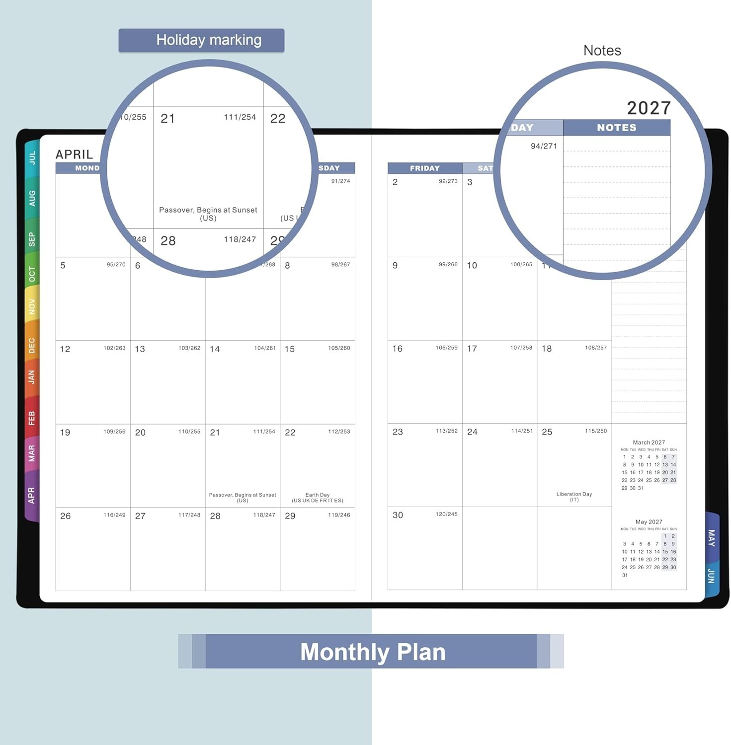 Appointment Book & Planner 2026-2027 – Daily Hourly Planner 2026-2027, 8.5″ x…