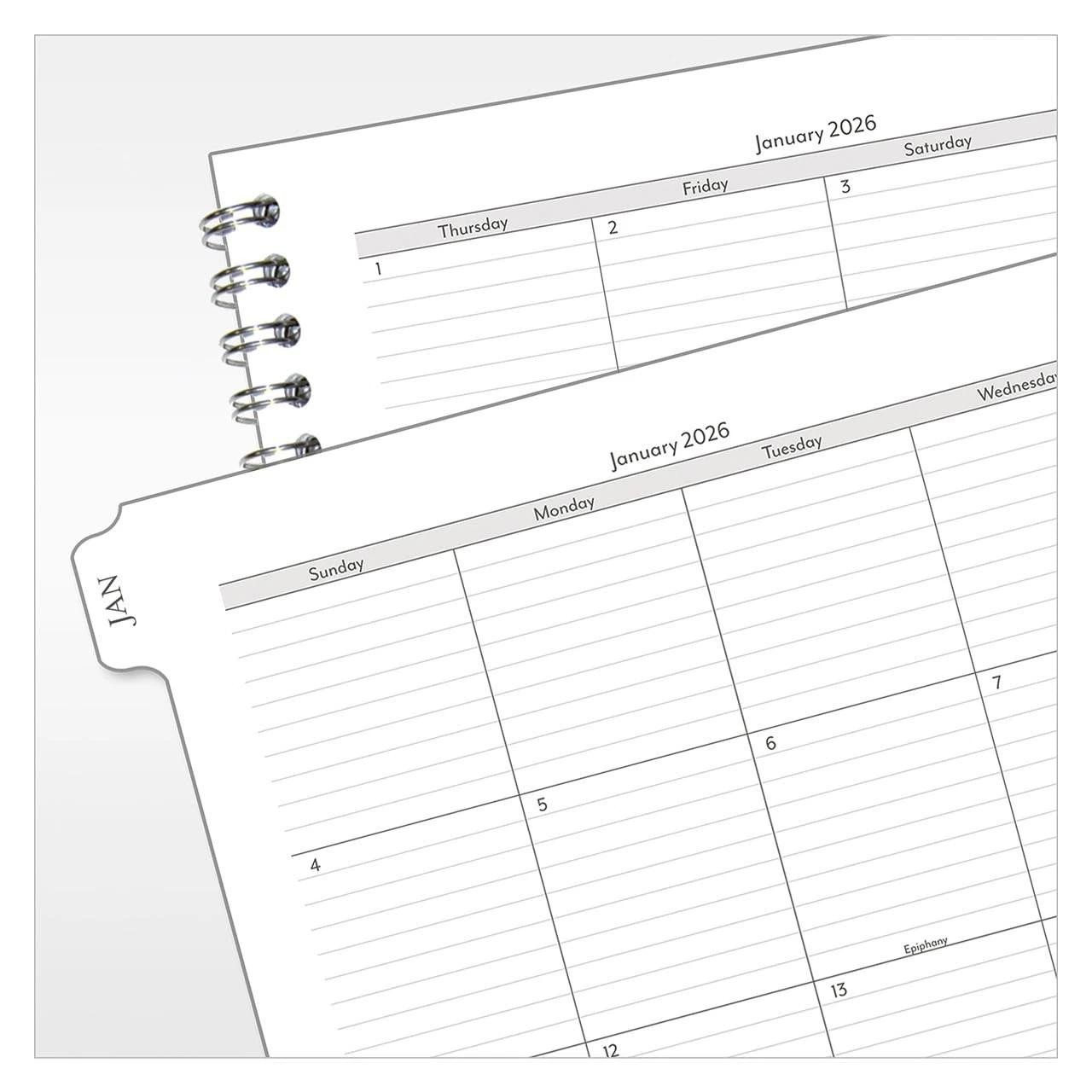 Franklincovey – Compass Planner Refill | Two Pages Per Day Wire-bound (monarc…