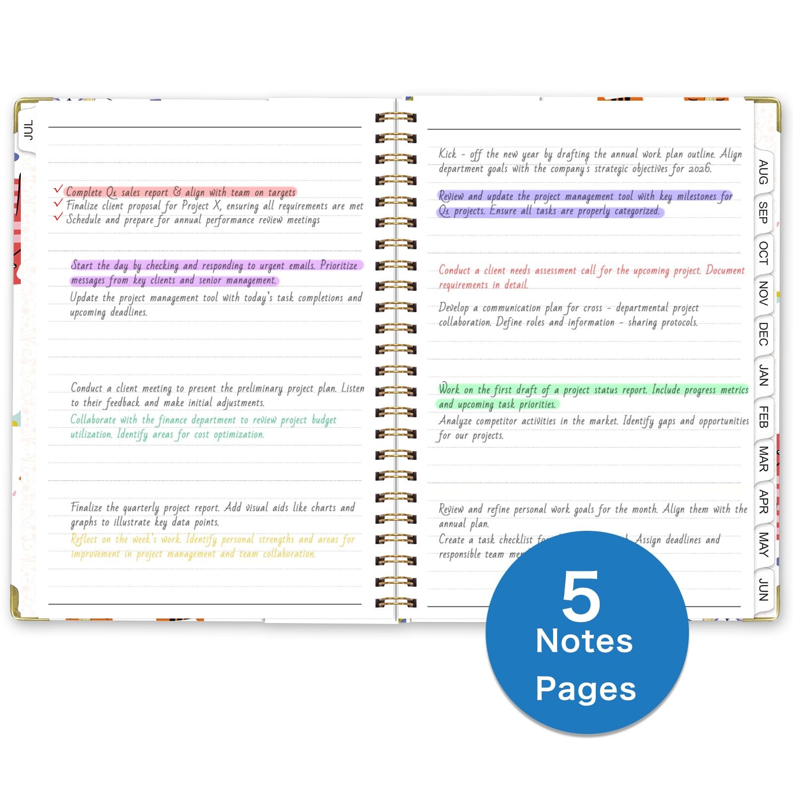 Planner 2026-2027, Monthly and Weekly Academic Planner July 2026 – June 2027,…