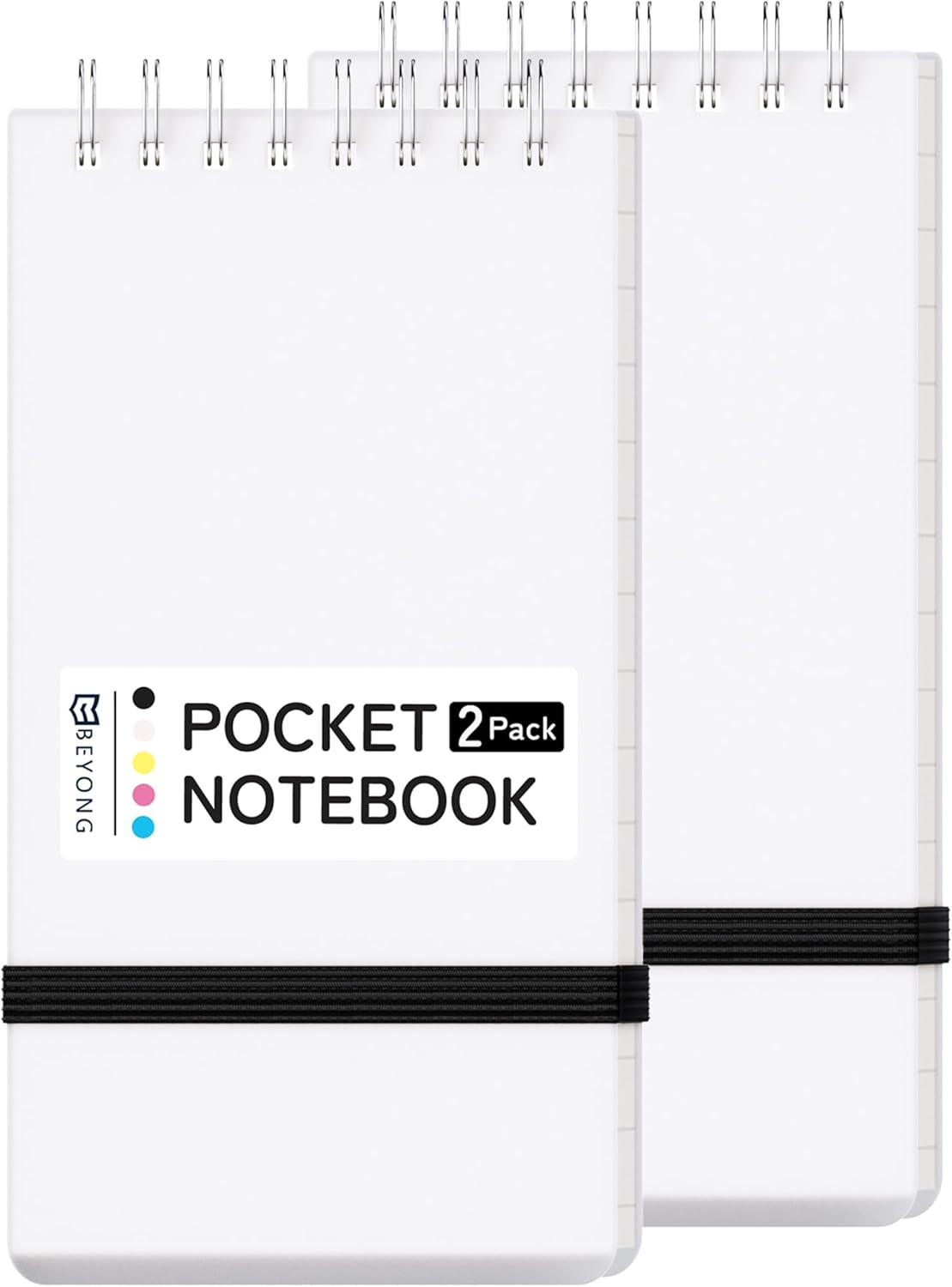 Small Pocket Notebook Journal, Mini Notepad Spiral Notebooks Note Pads for Work