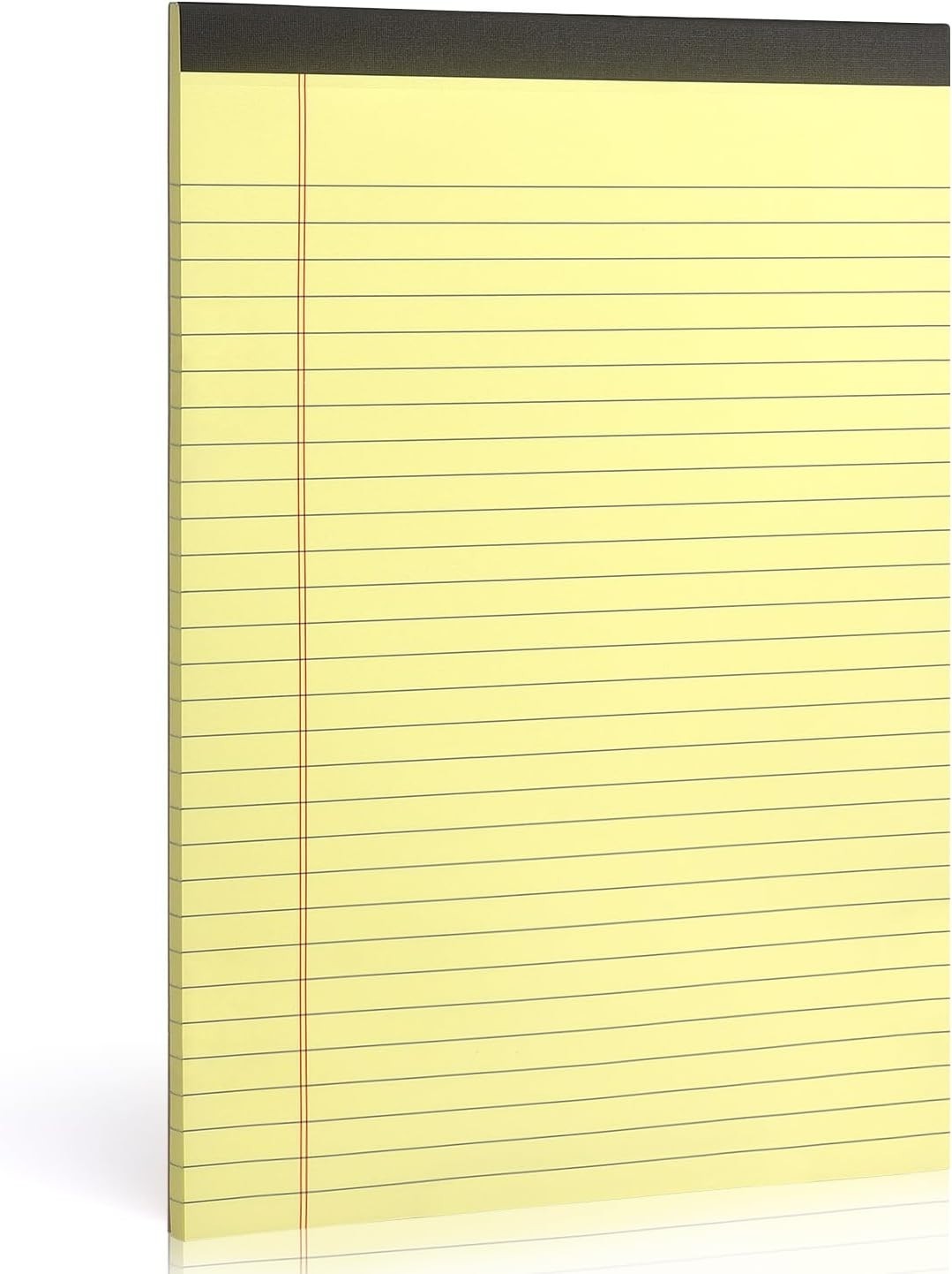 Versatile 8.5×11 Yellow Lined Notepad – 50 Smooth Sheets for Efficient Writing