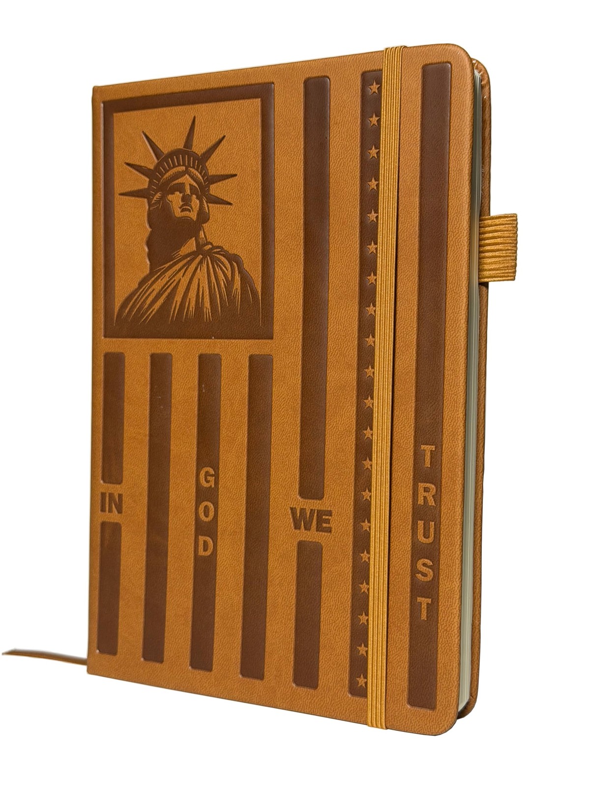 Lined Leather Journal Notebook for Women, Men, College, Business and Brown