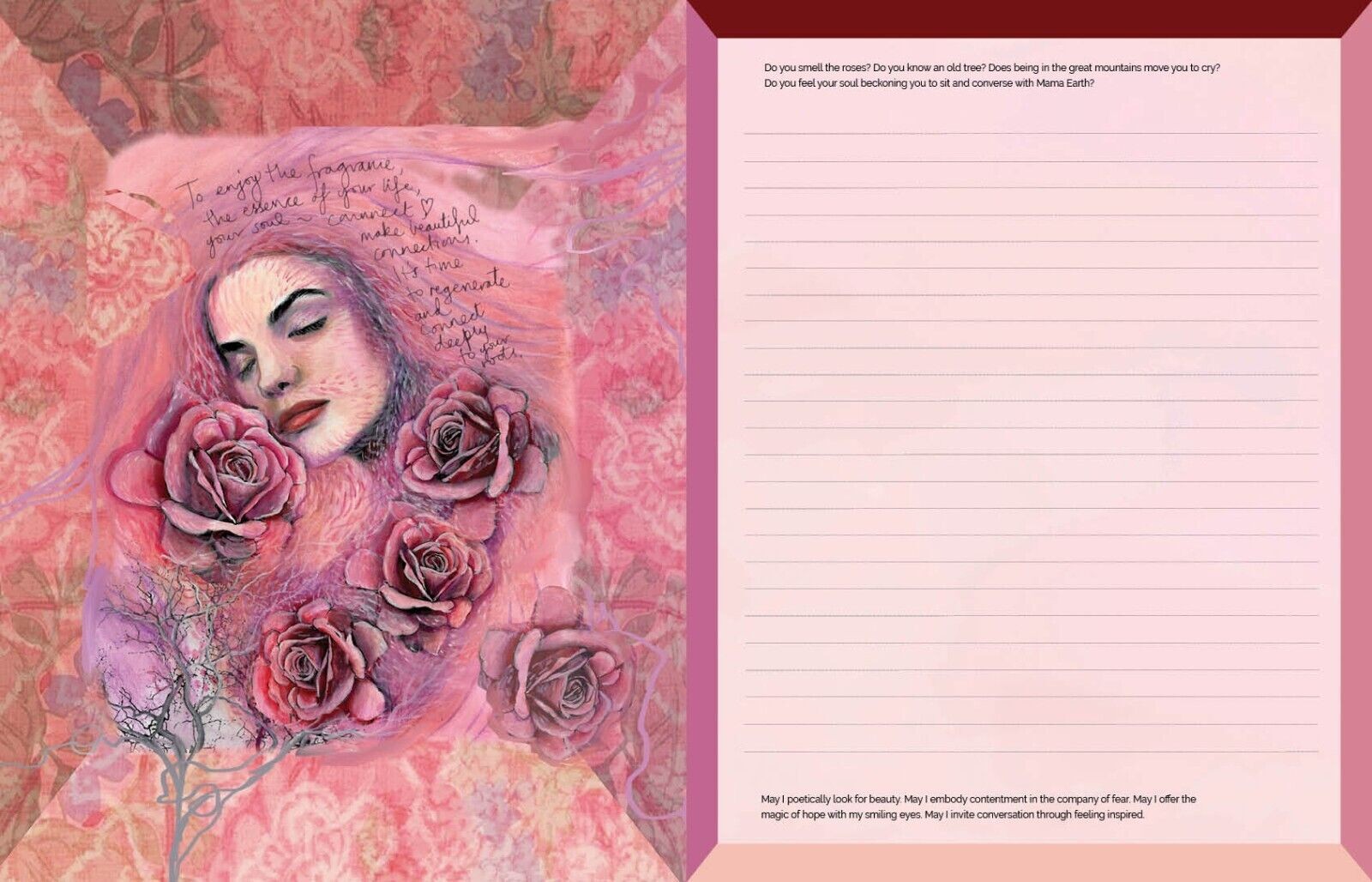 Rockpool Self-Love Journal Chakra Healing Achtsamkeits Journal Lined