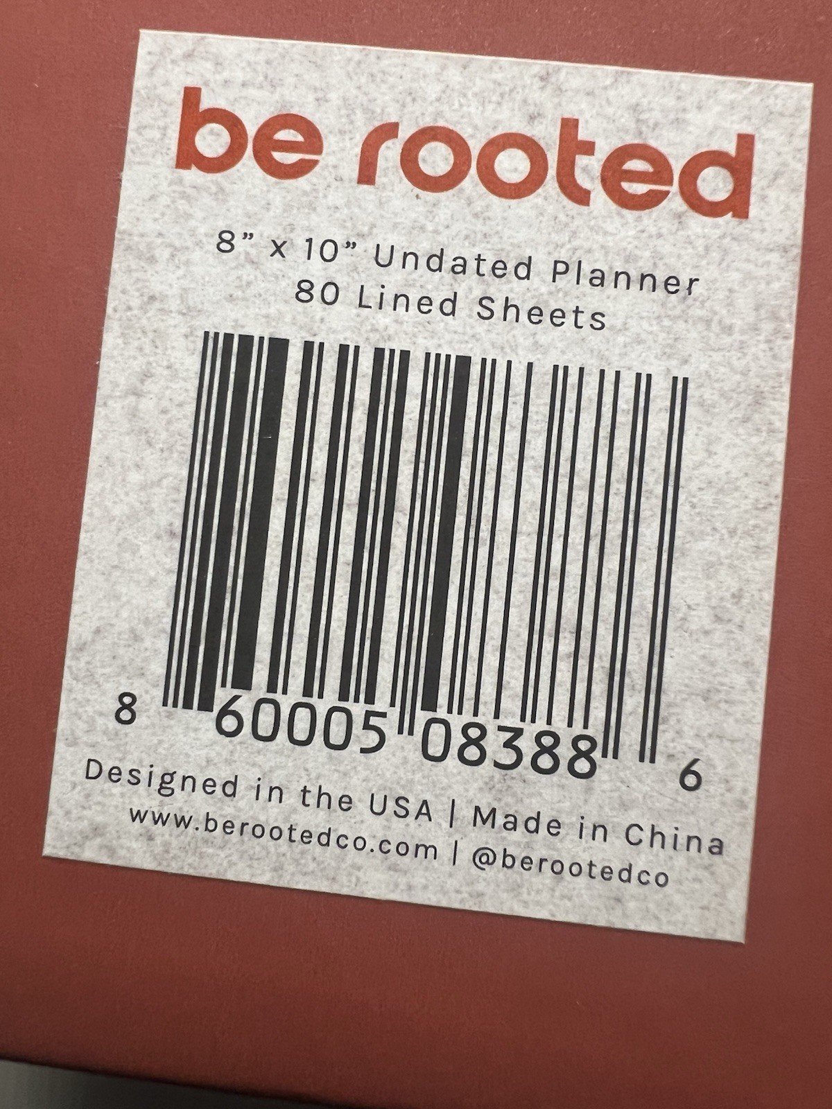 Be Rooted Aligned With My Purpose Lined Daily Planner Journal Notebook Organizer