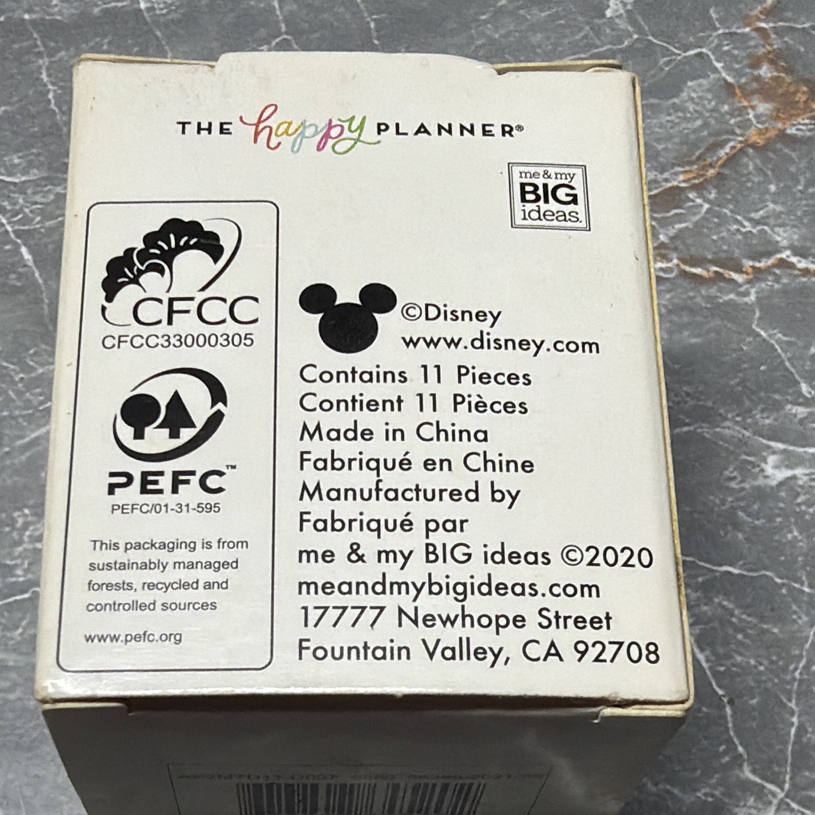 The Happy Planner Disney Classic Metal Discs 11pcs AP2MTD11-D007
