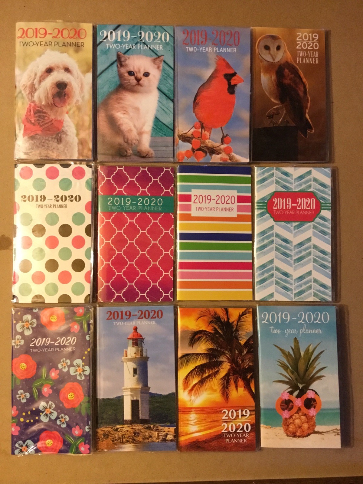 2 year 2019-20 Monthly Planner Calendar Organizer Pocket/Purse Size6 1/2″x3 3/4″