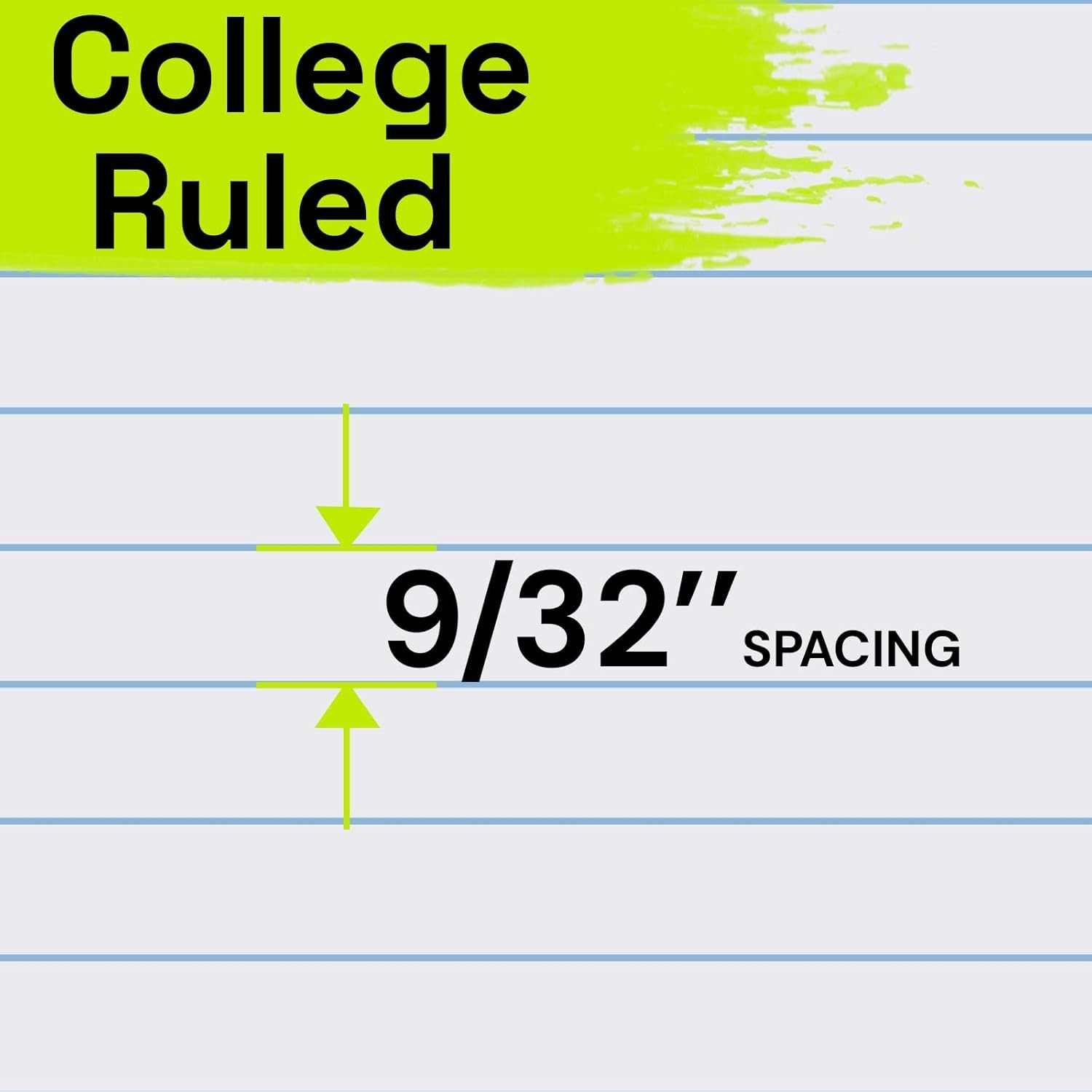Spiral Notebook for School, 5 Subject, College Ruled Paper, 200 Sheets, 9″ x 11″