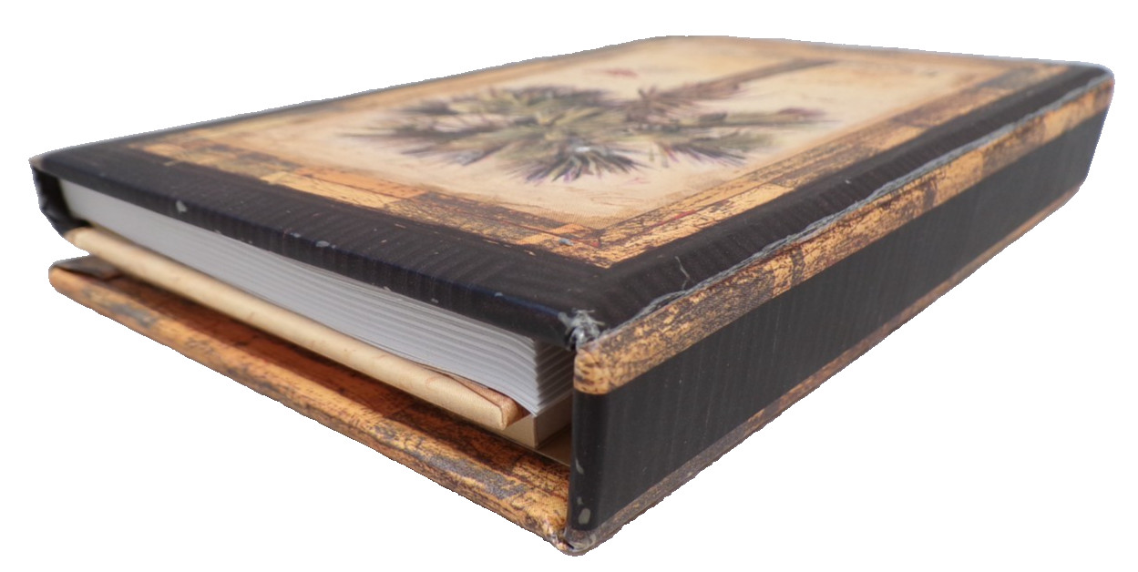 ADDRESS PERSONAL PHONE JOURNAL DIARY FOLDER BOOK WITH PAPER STATIONERY NOTEPAD