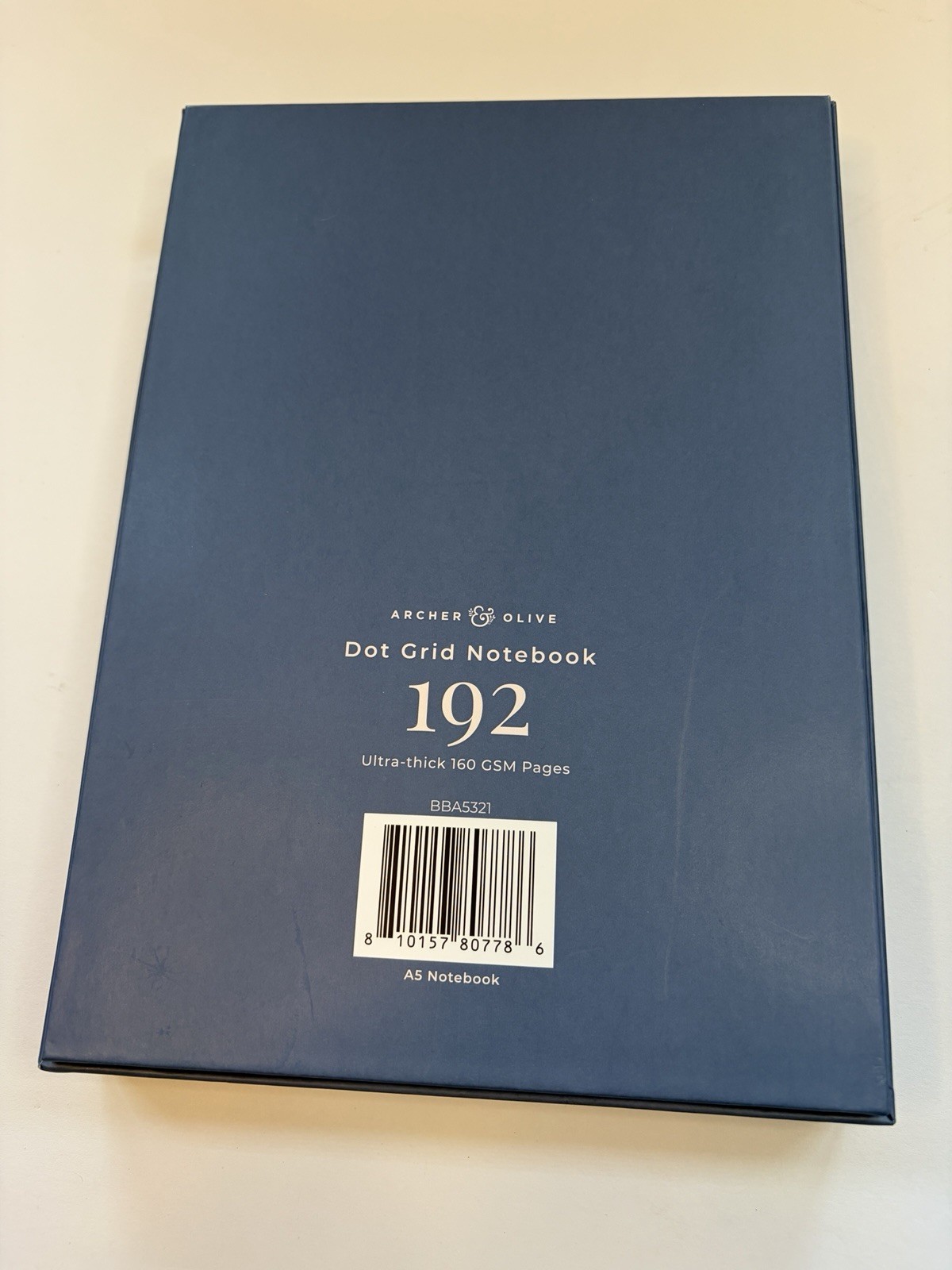 NEW in Box Archer & Olive A5 Dot Grid Notebook Mint Green “Delicate” 192 Pages