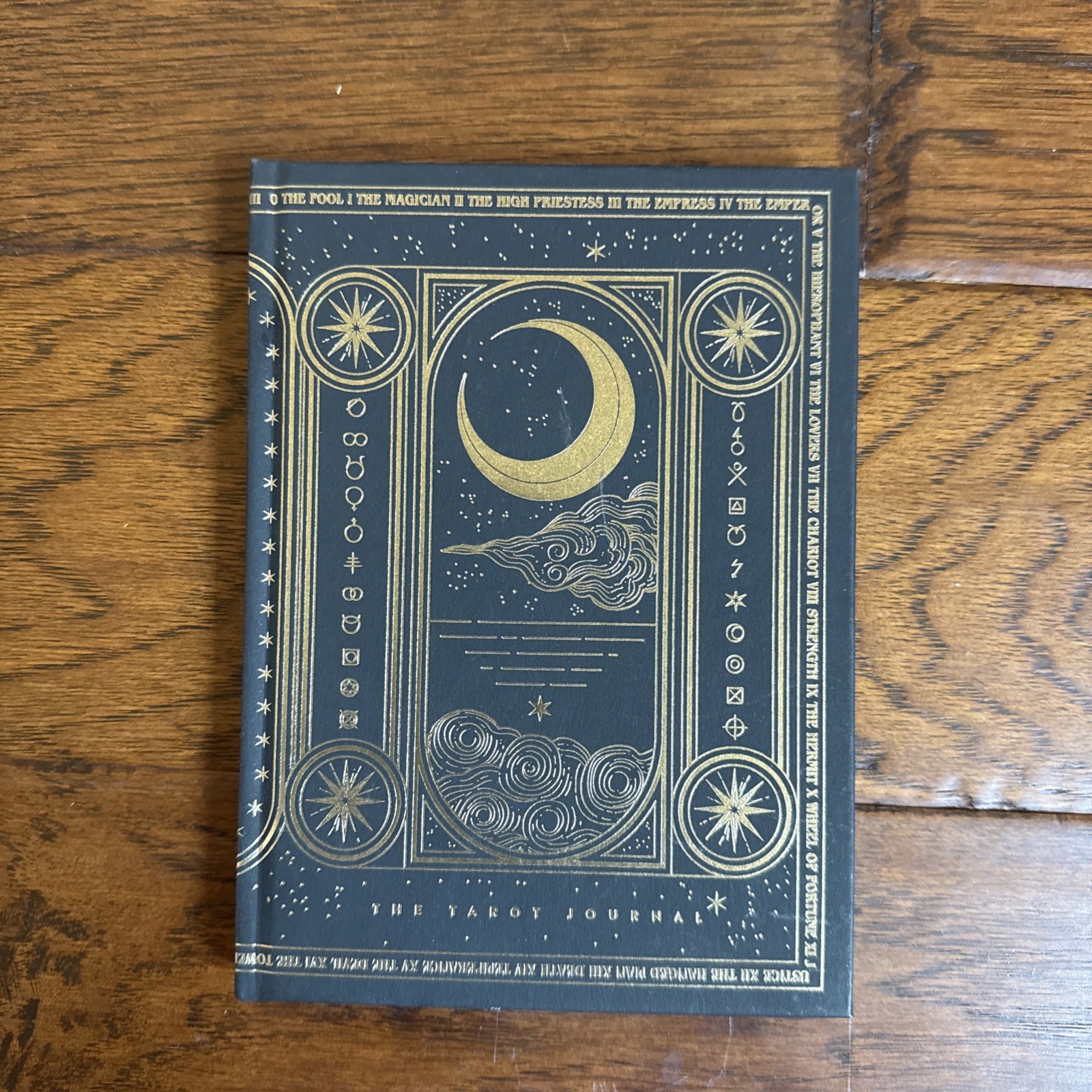 Sun And Moon Leather Journal Handmade In Italy 6×8 Diarpell