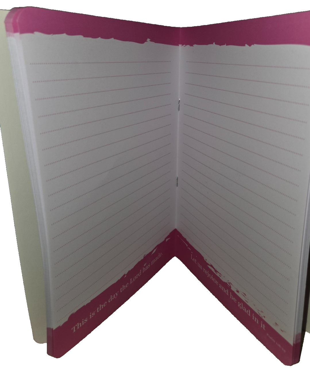This Is The Day The Lord Has Made Psalm 118:24 Christian Journal Notebook
