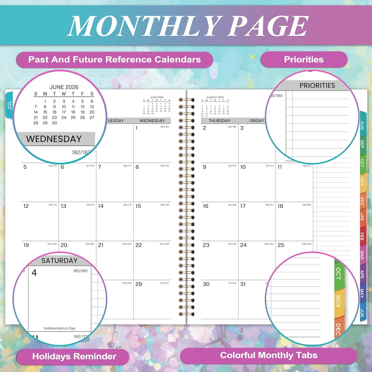 Appointment Book 2026-2027 – Weekly Appointment Book, Jul 2026 – Jun 2027, Hourl