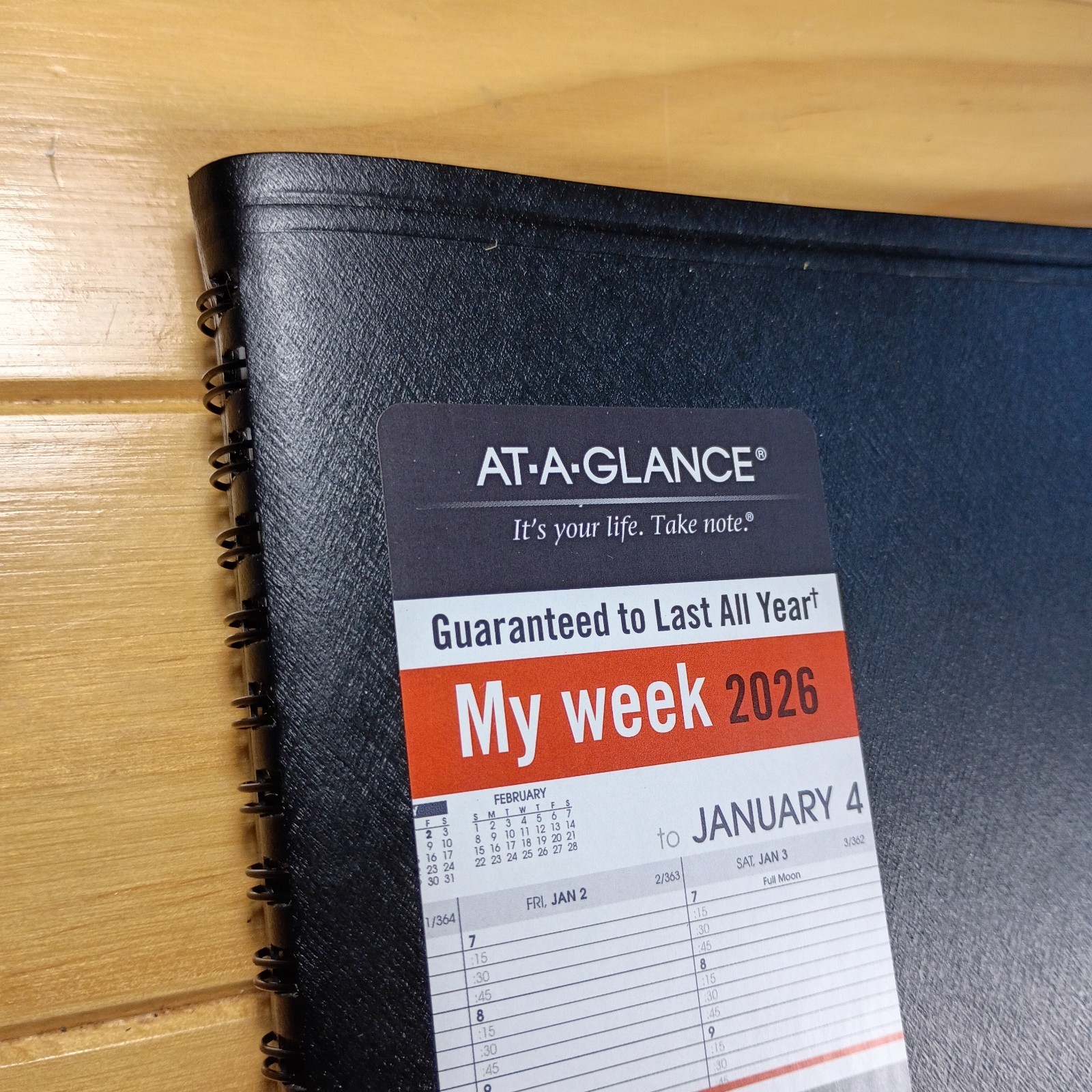 2026 AT-A-GLANCE My Week Item #70-951-05 New.
