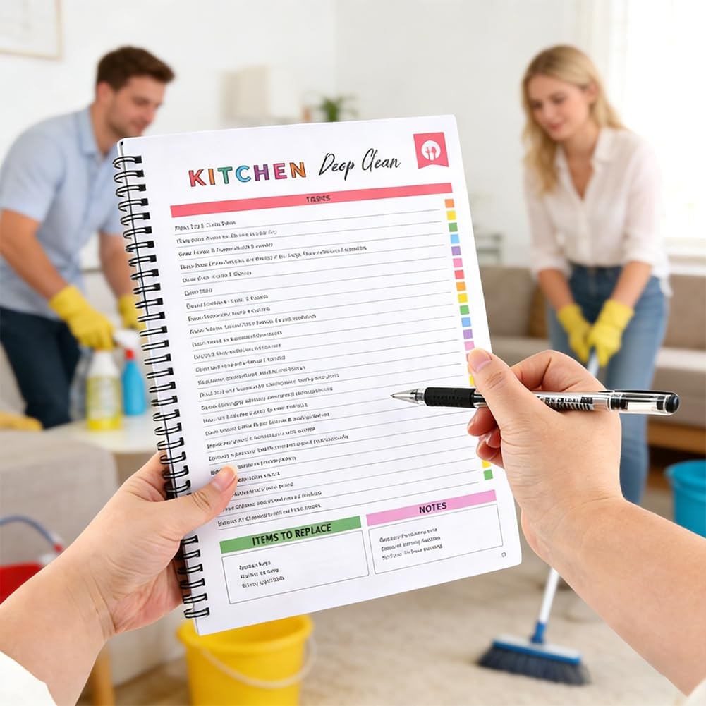 Adhd Cleaning Planner, Adhd Cleaning And Organizing Planner For Adults And