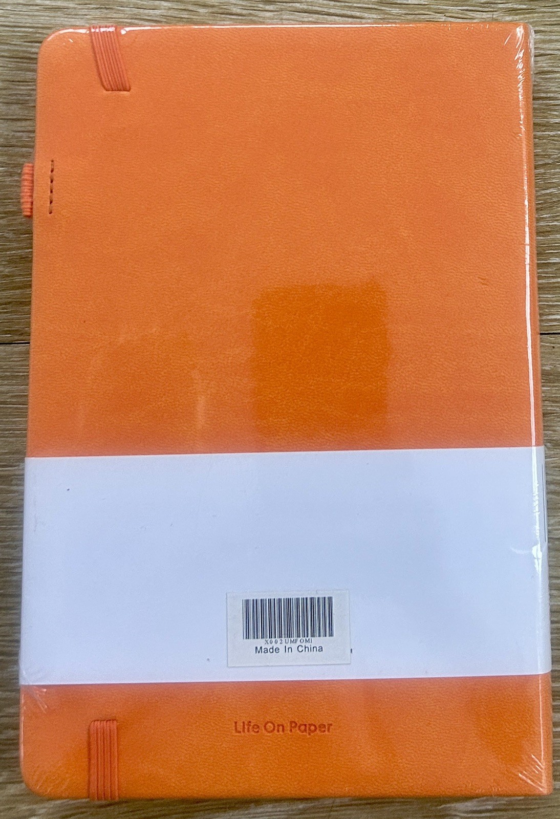 Deziliao A5 Lined Hardcover Notebook Orange | 144 Pages | New Factory Sealed