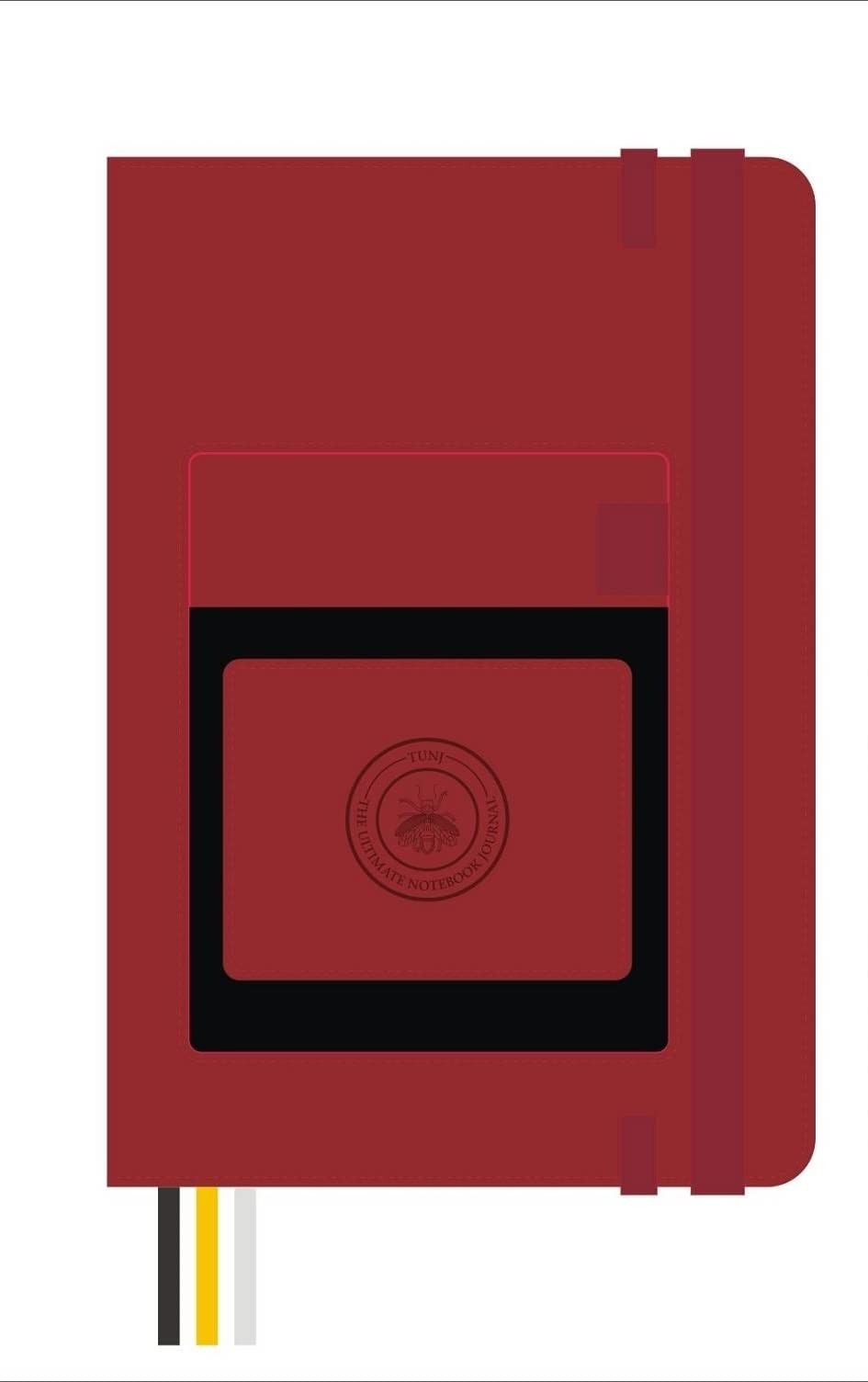 T.U.N.J. The Ultimate Notebook Journal – A5 Professional 250 pages, Red