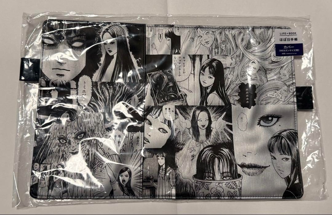 Hobonichi Techo 2026 Cover Tomie by Junji Ito Memory Cousin Size A5 Black