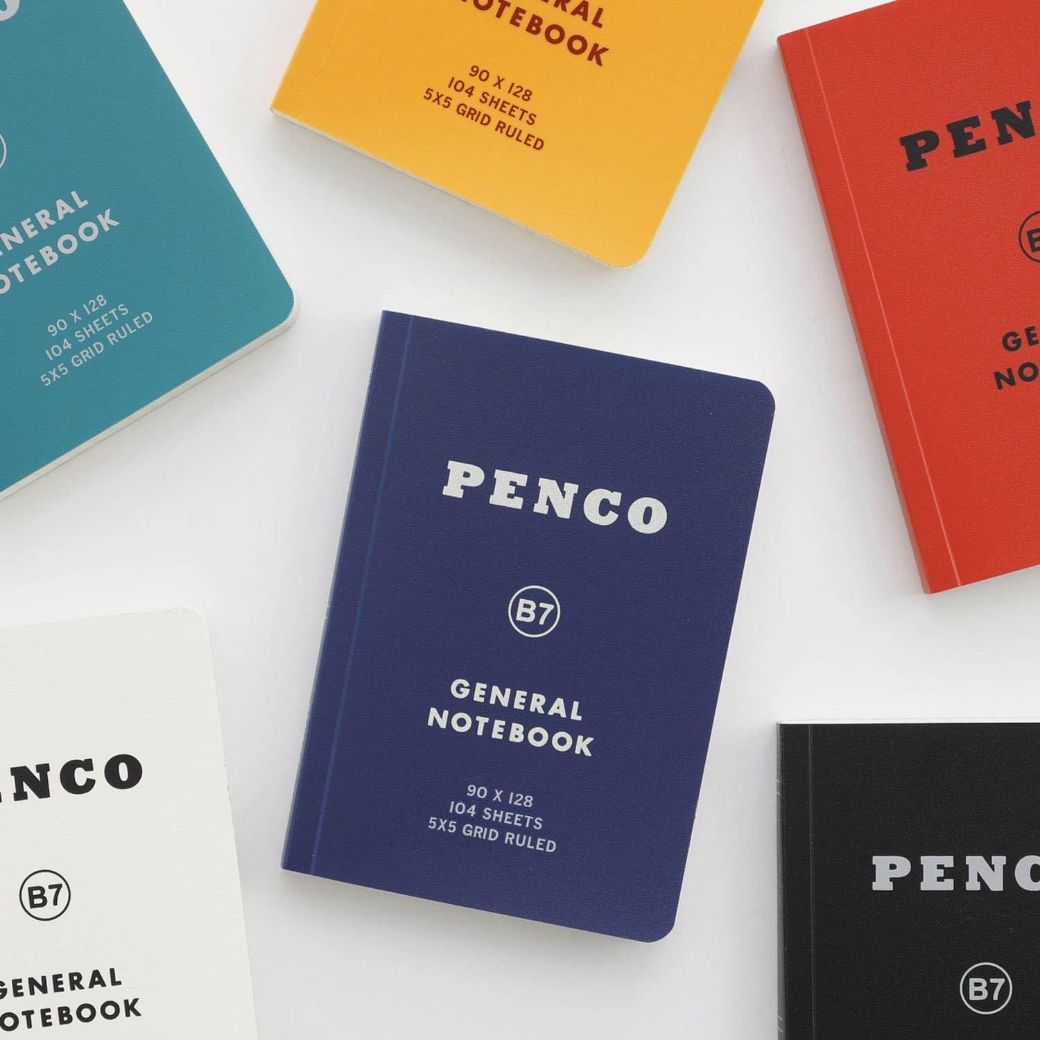 HIGHTIDE PENCO Soft PP Notebook B7 Yellow