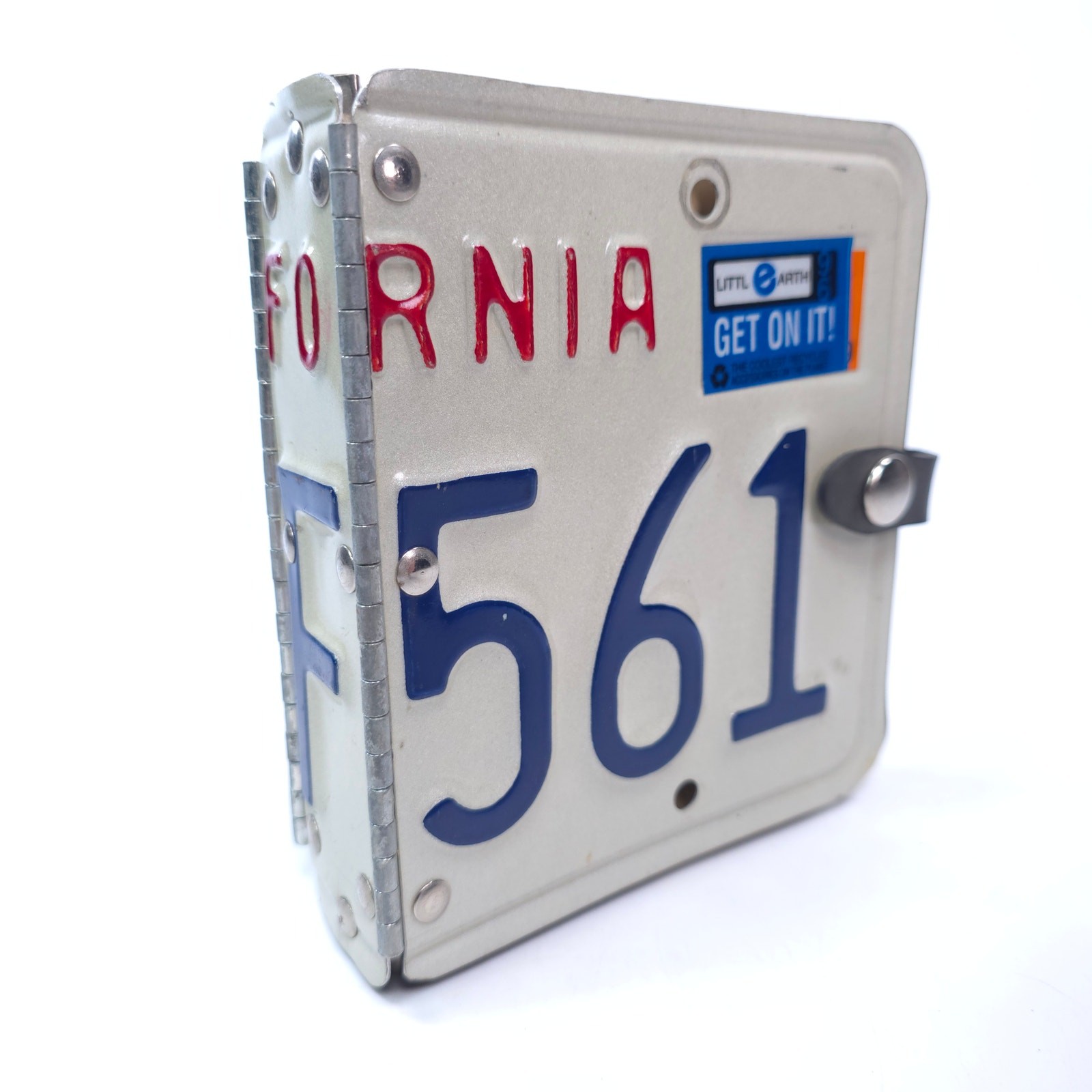 Littl Earth California Recycled Road Journal Address Note Book Ring Binder