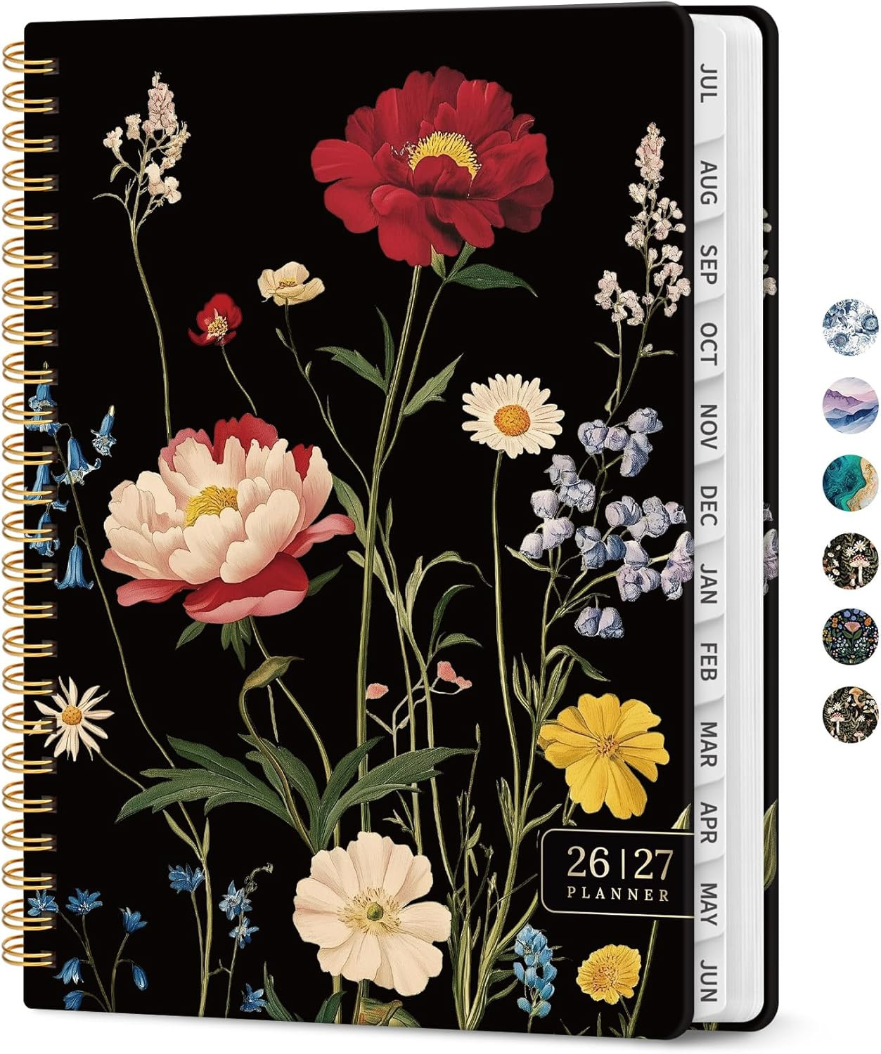 Planner 2026-2027, Academic Monthly and Weekly Calendar Planner for Women, July