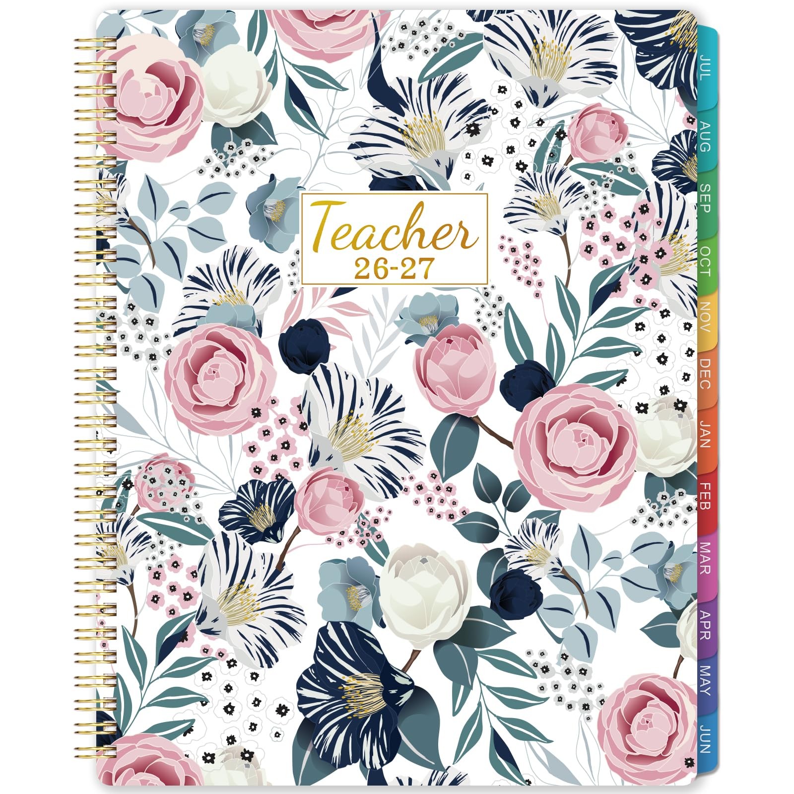 Teacher Planner 2026-2027 – 2026-2027 Weekly & Monthly Lesson Plan Book with Col