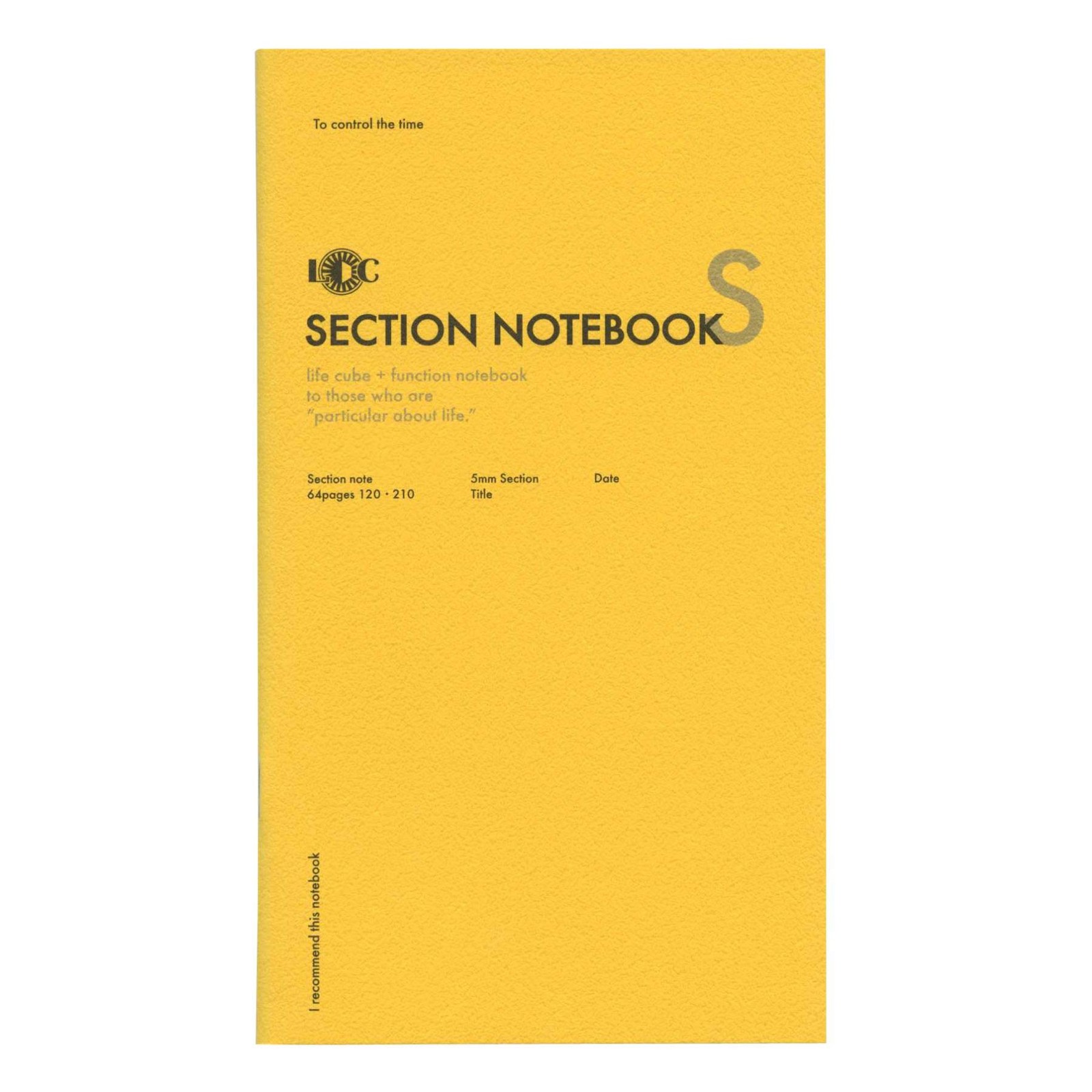 A5 Slim Function Notebook SECTION NOTEBOOK United Bees Luddite