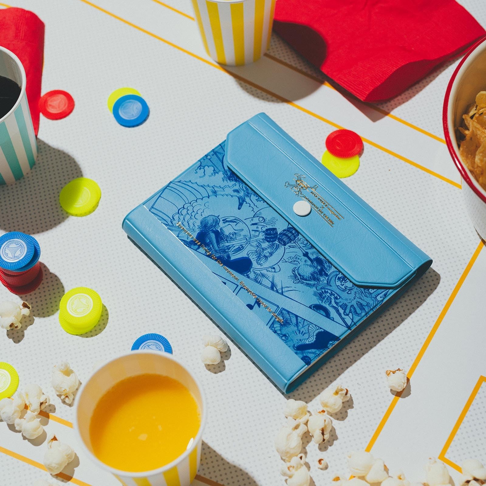 Hobonichi Techo Original (A6) Planner Cover ONE PIECE magazine/Banquet BLUE