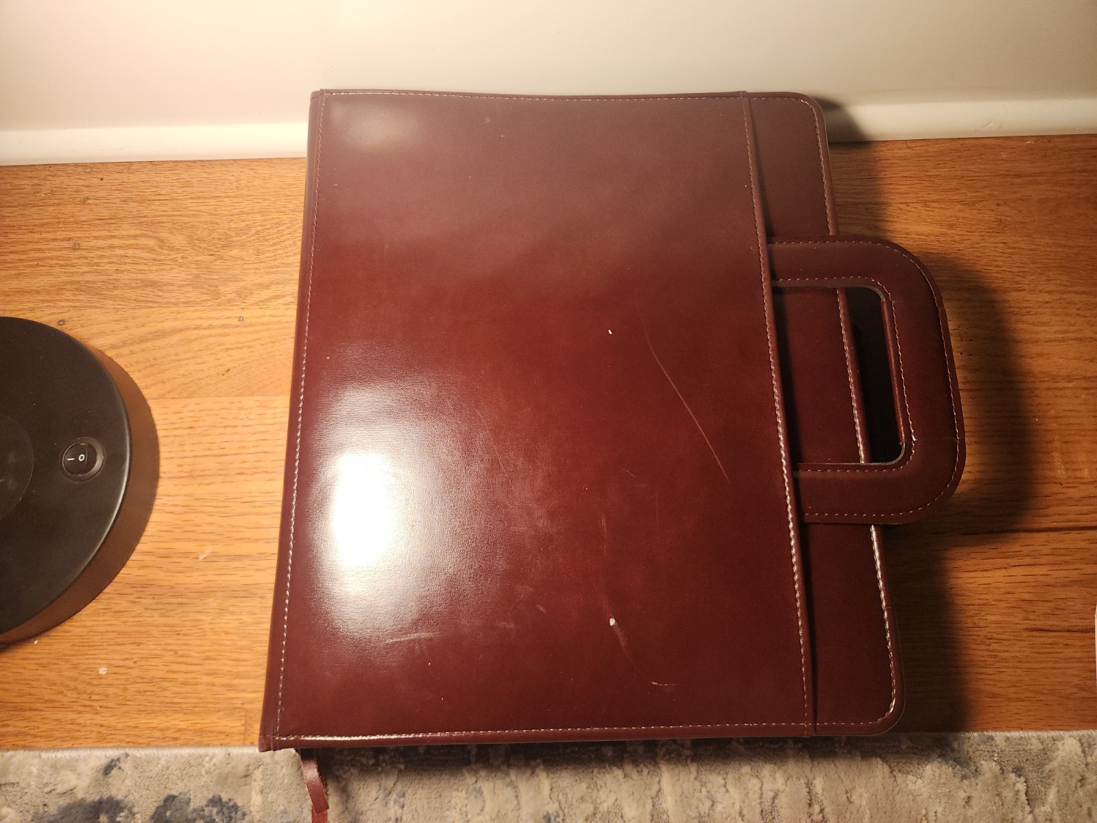 1995 Ultimate Organizer by Productivity Plus Brown Faux Leather Vintage Planner