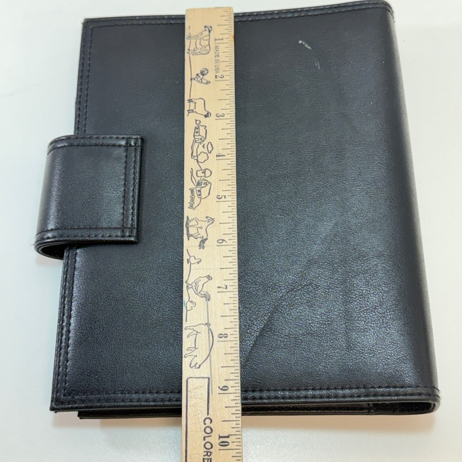 Day-Timer Personal Organizer Desk Size Black Planner 7-Ring Binder Navigator