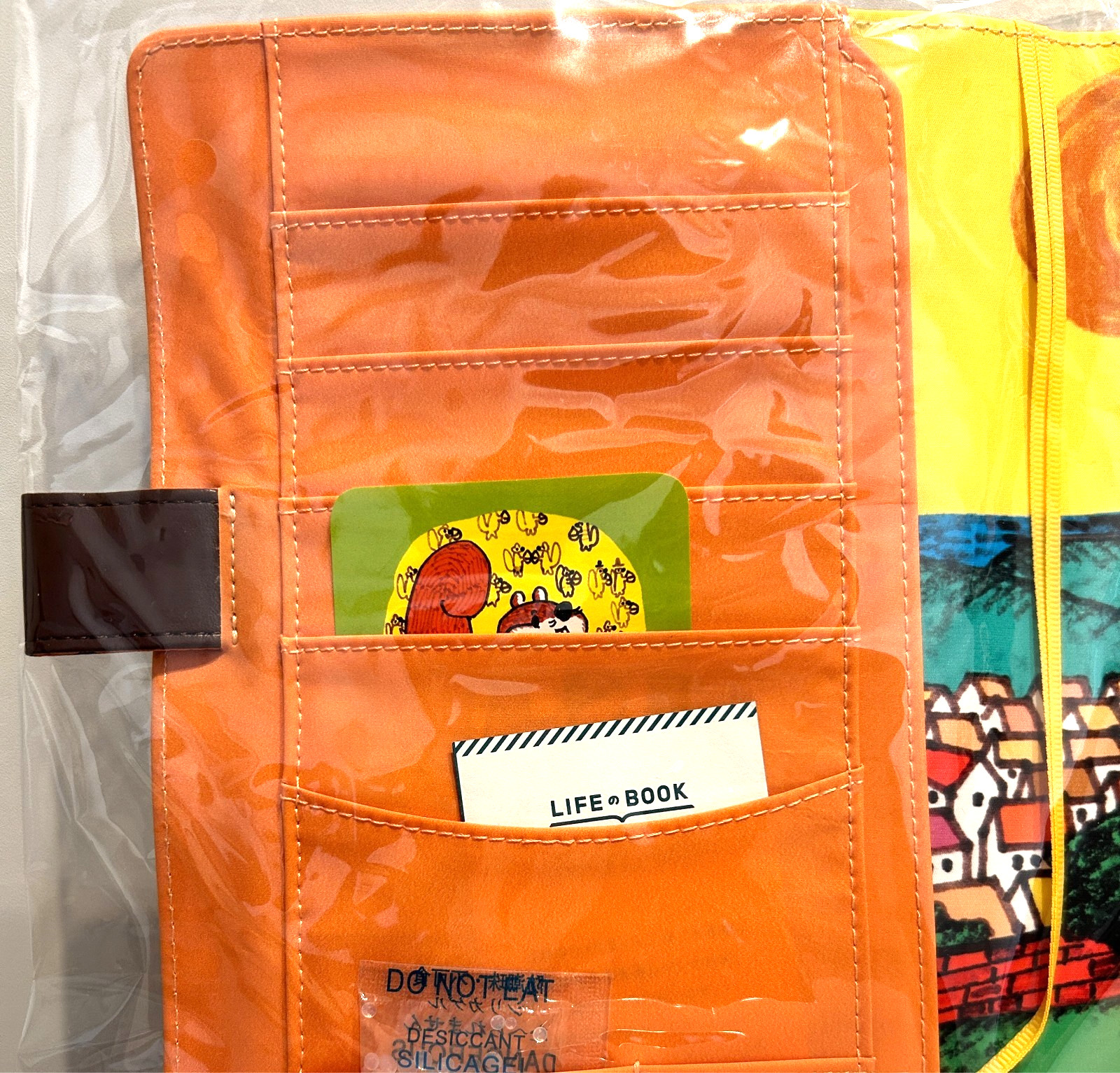 Hobonichi Techo 100%ORANGE Squirrel Theme 2026 A5 Cousin Planner Cover Japan NEW