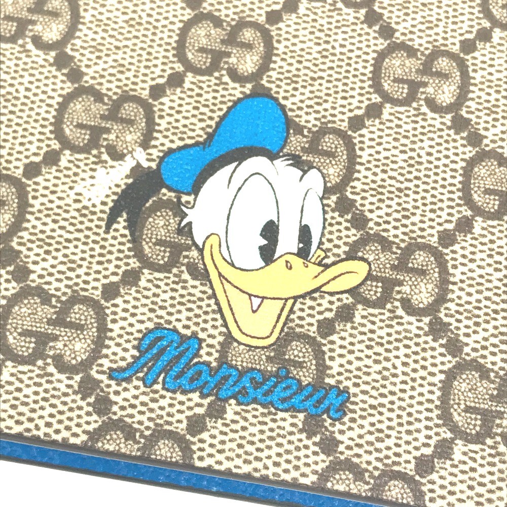 GUCCI DISNEY Donald Duck GG Supreme Note Notepad Stationery notebook Unused