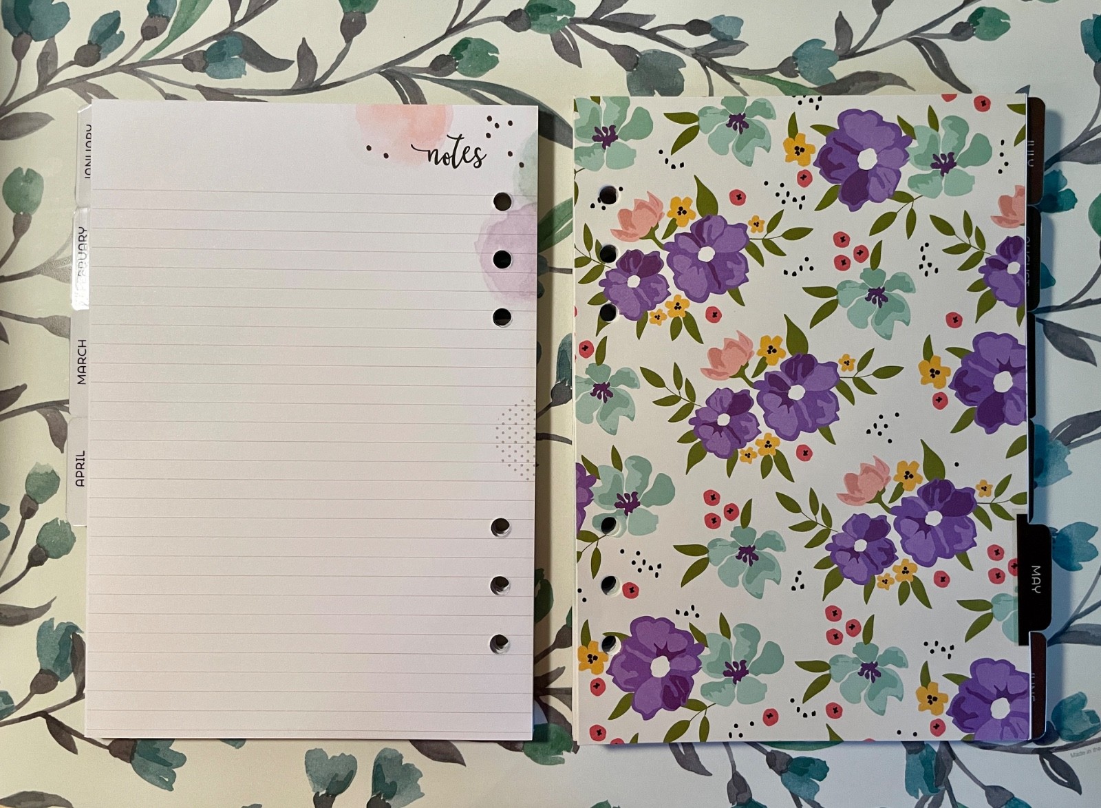 Carpe Diem Undated A5 Planner Inserts – Choose Joy