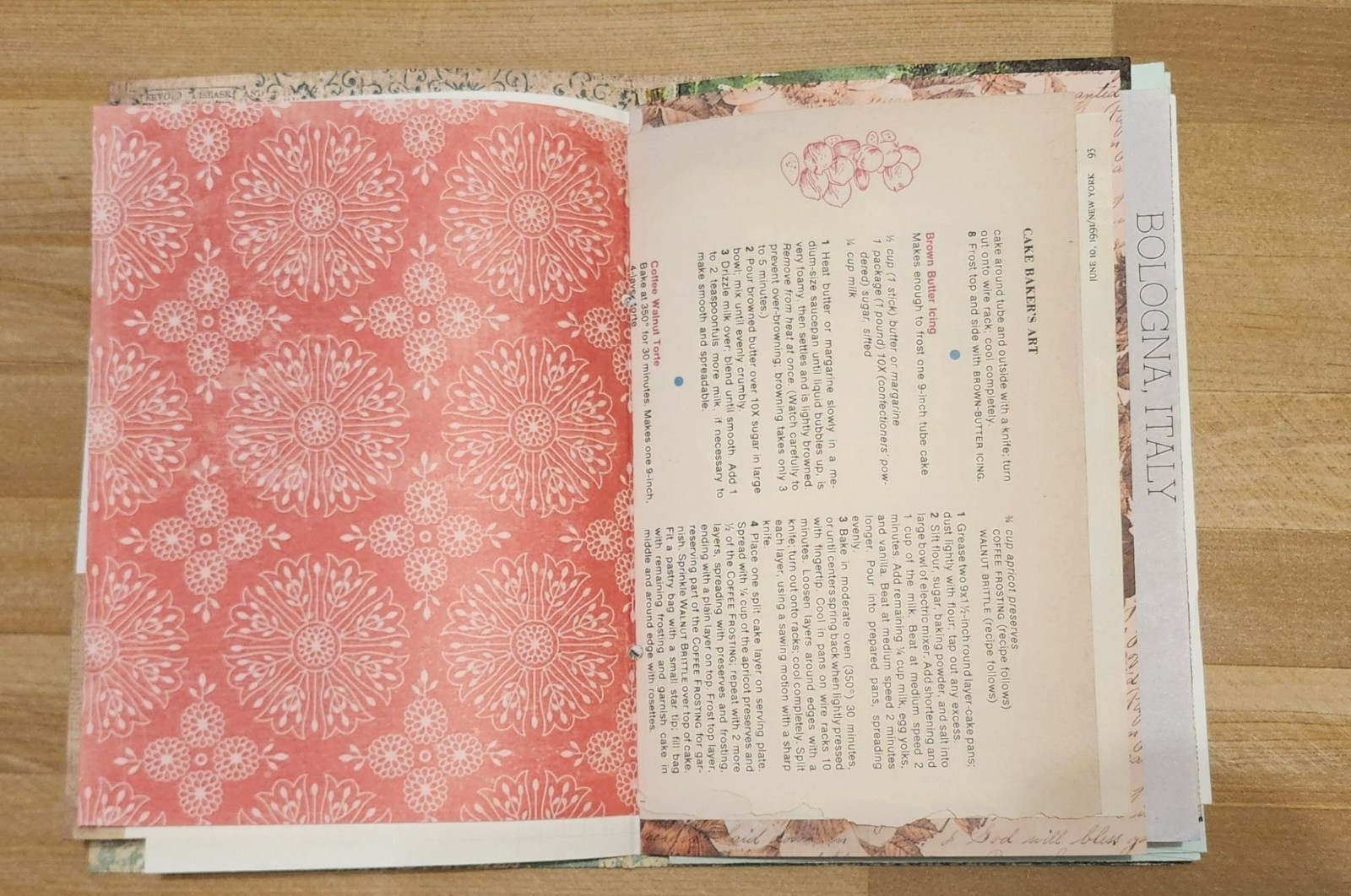Junk Journal Handmade 90 pages 6×9